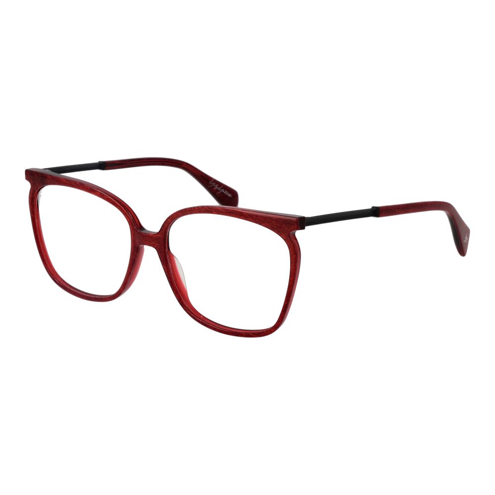 Red Women Glasses Frame Yohji Yamamoto