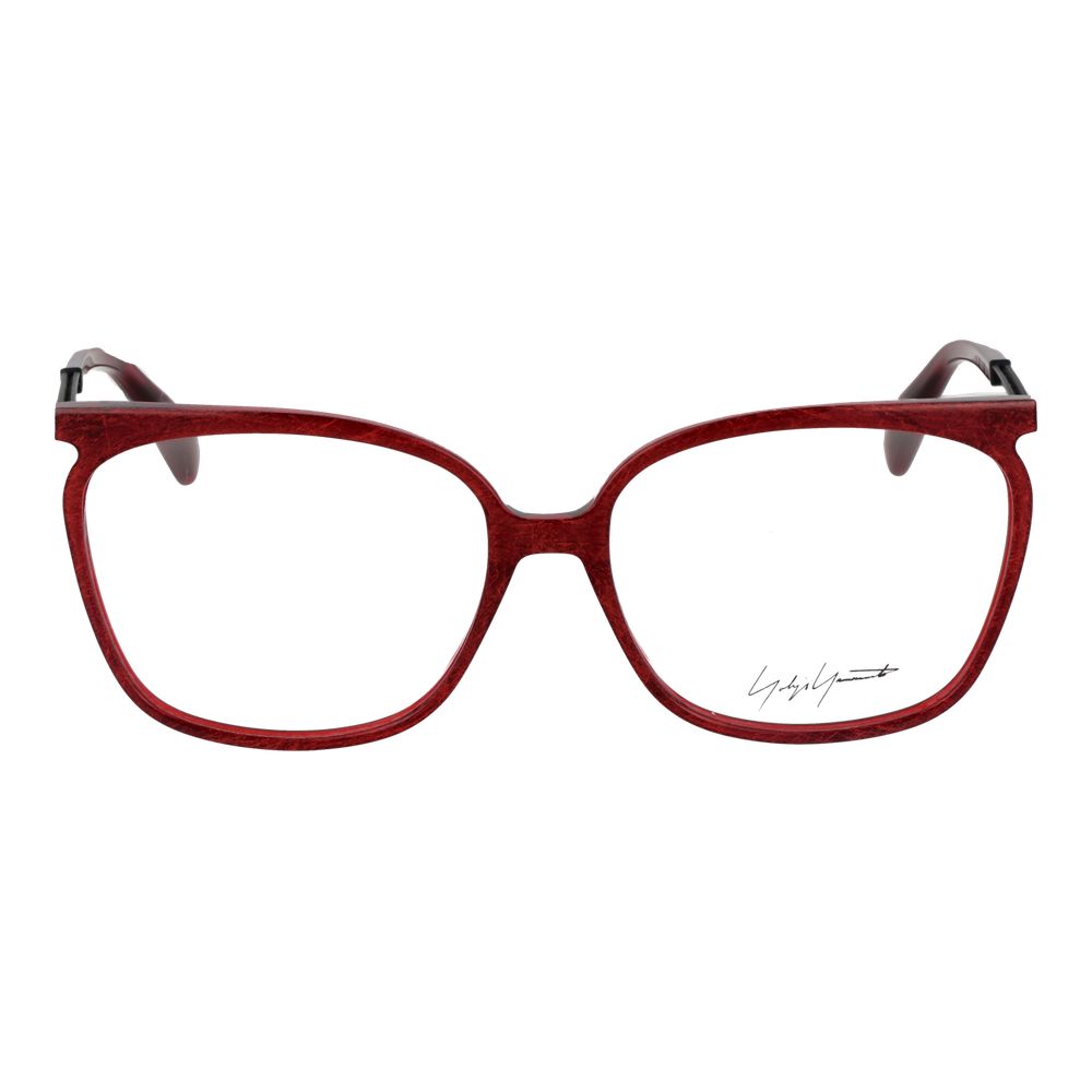 Red Women Glasses Frame Yohji Yamamoto