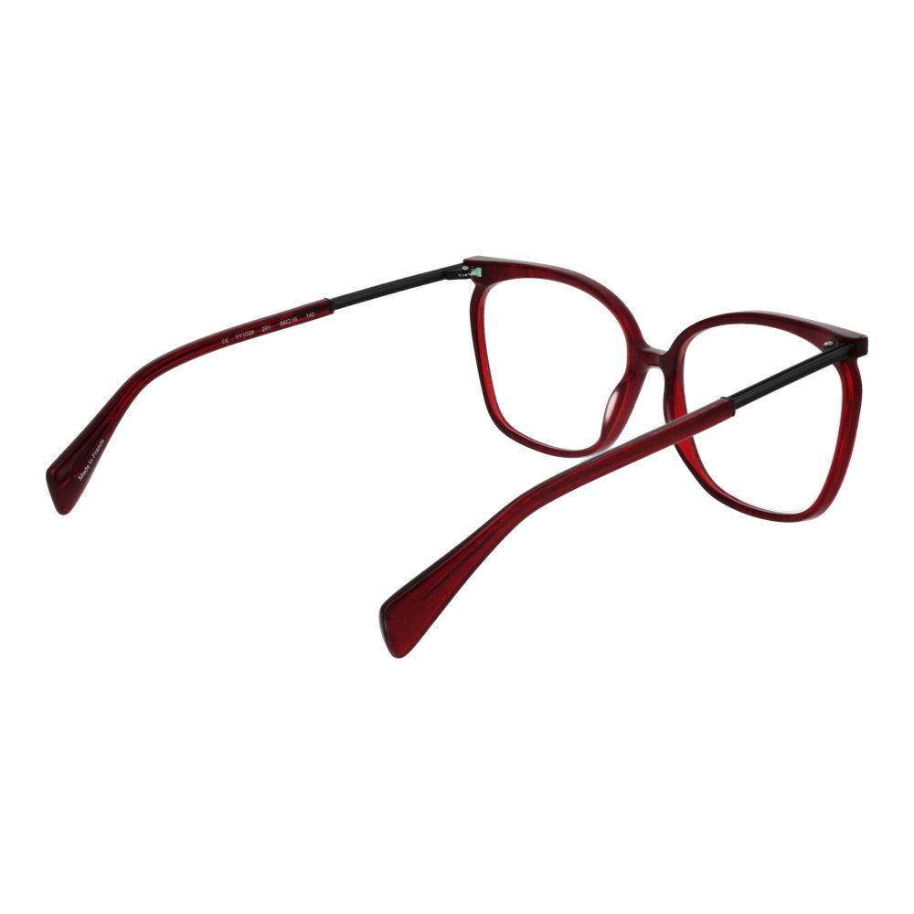Red Women Glasses Frame Yohji Yamamoto