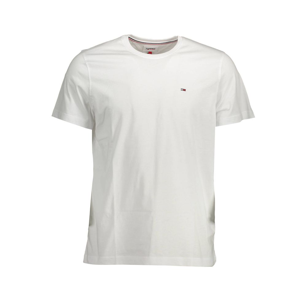 White Cotton T-Shirt Tommy Hilfiger XXL