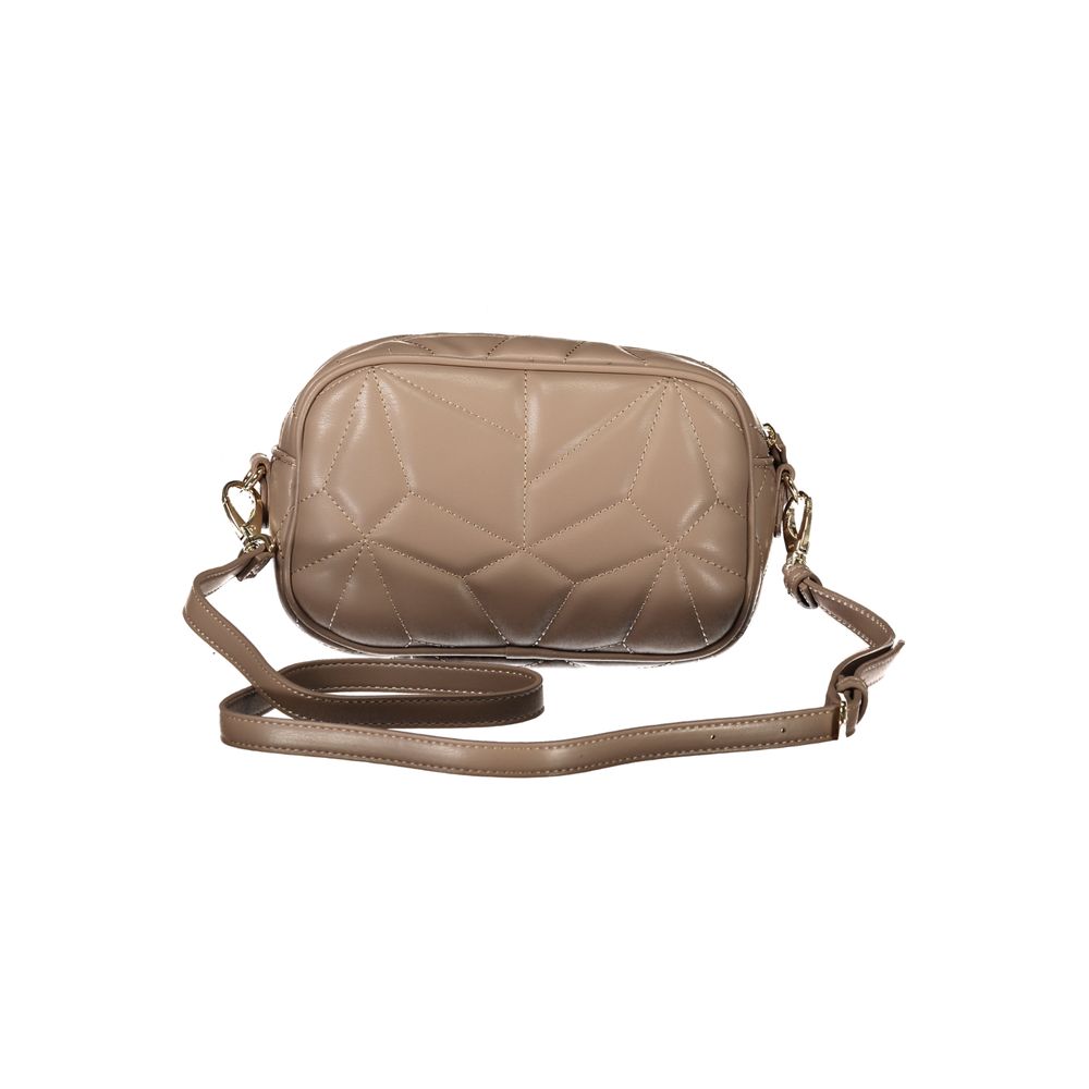 Brown Polyethylene Women Handbag Mario Valentino