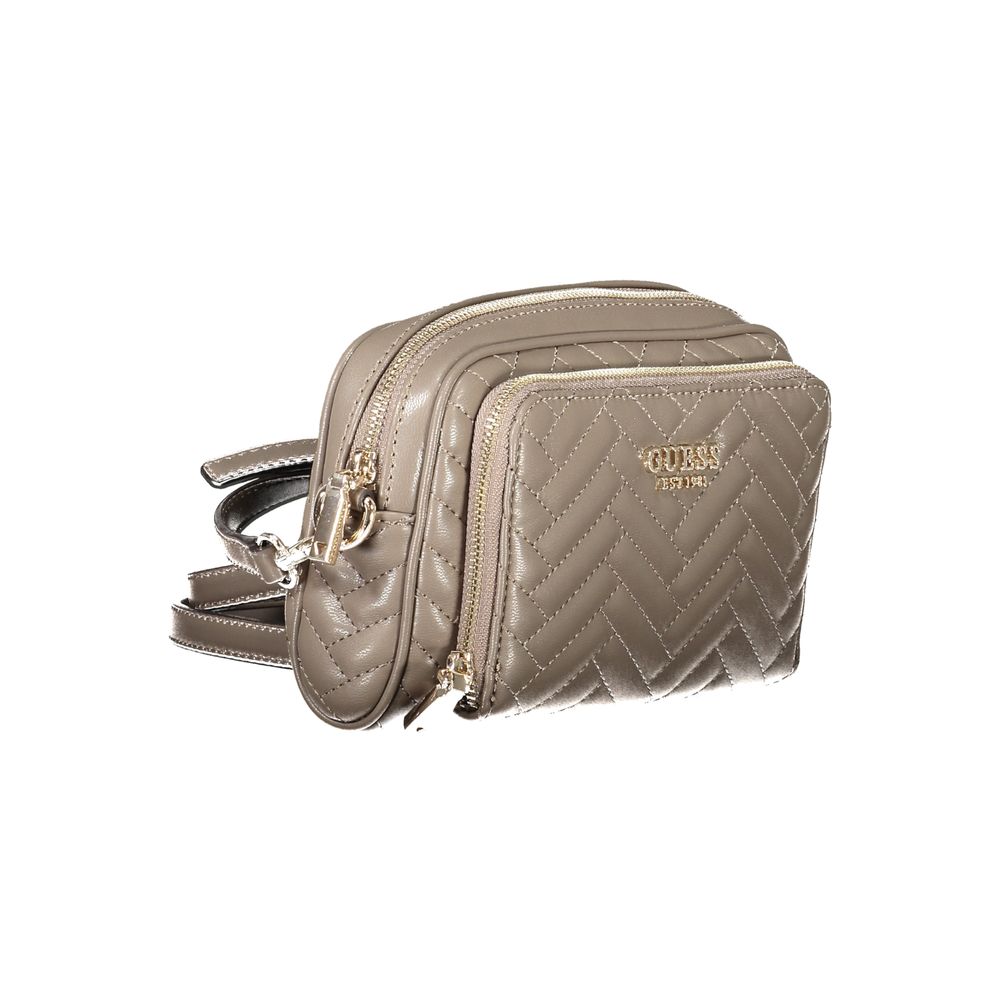Brown Polyethylene Women Handbag Guess Jeans