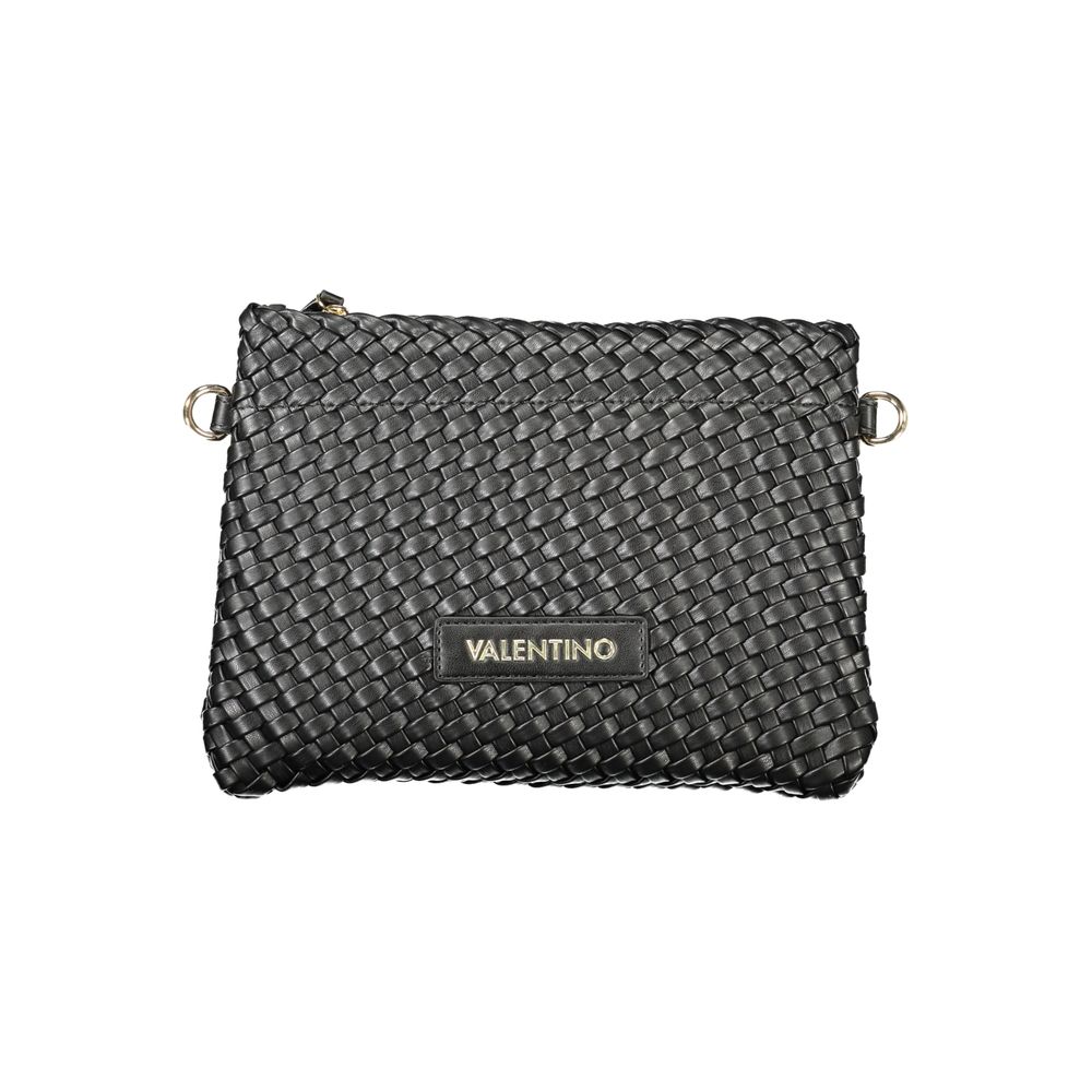 Black Polyethylene Women Handbag Mario Valentino