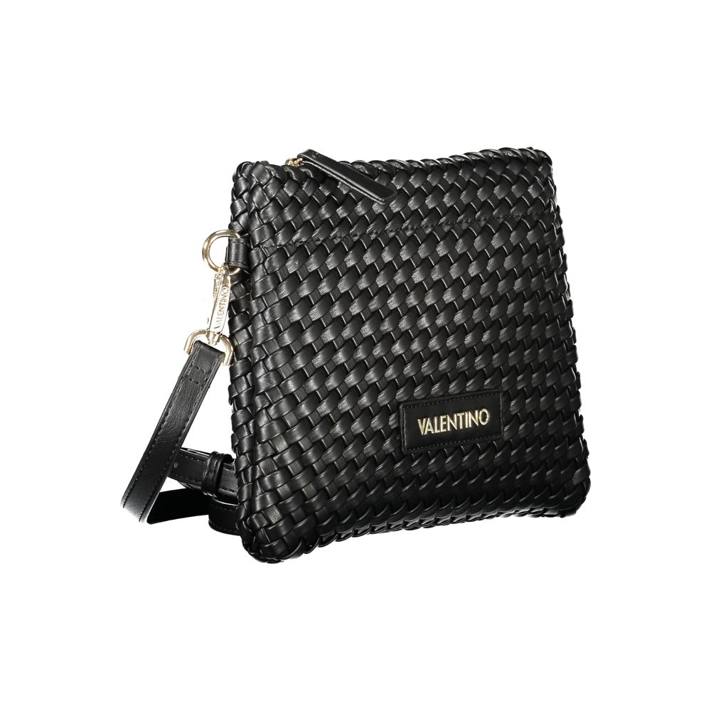 Black Polyethylene Women Handbag Mario Valentino