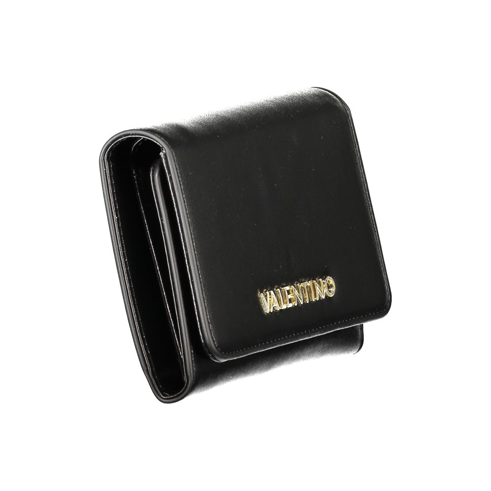 Black Polyethylene Women Wallet Mario Valentino