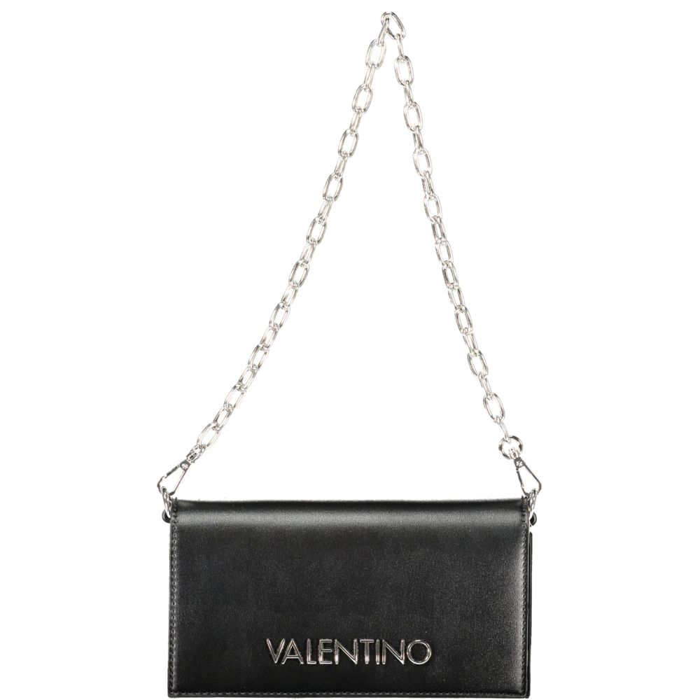 Black Polyethylene Women Handbag Mario Valentino