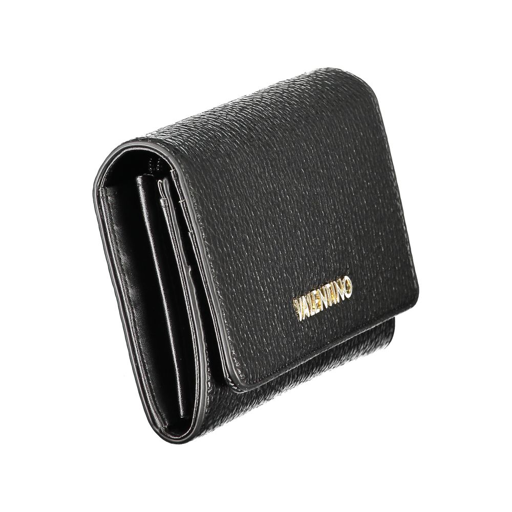 Black Polyethylene Women Wallet Mario Valentino