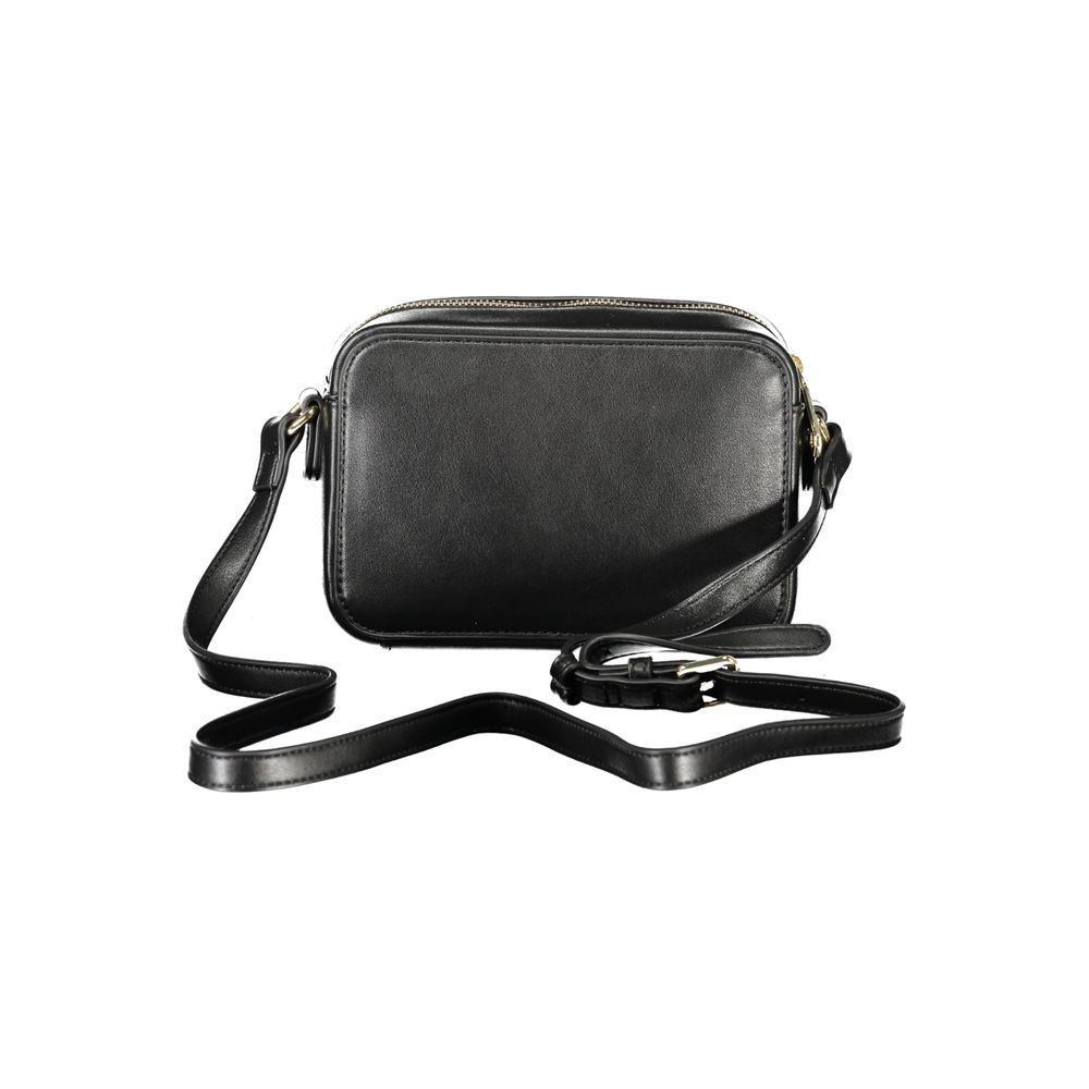 Black Polyethylene Women Handbag Mario Valentino
