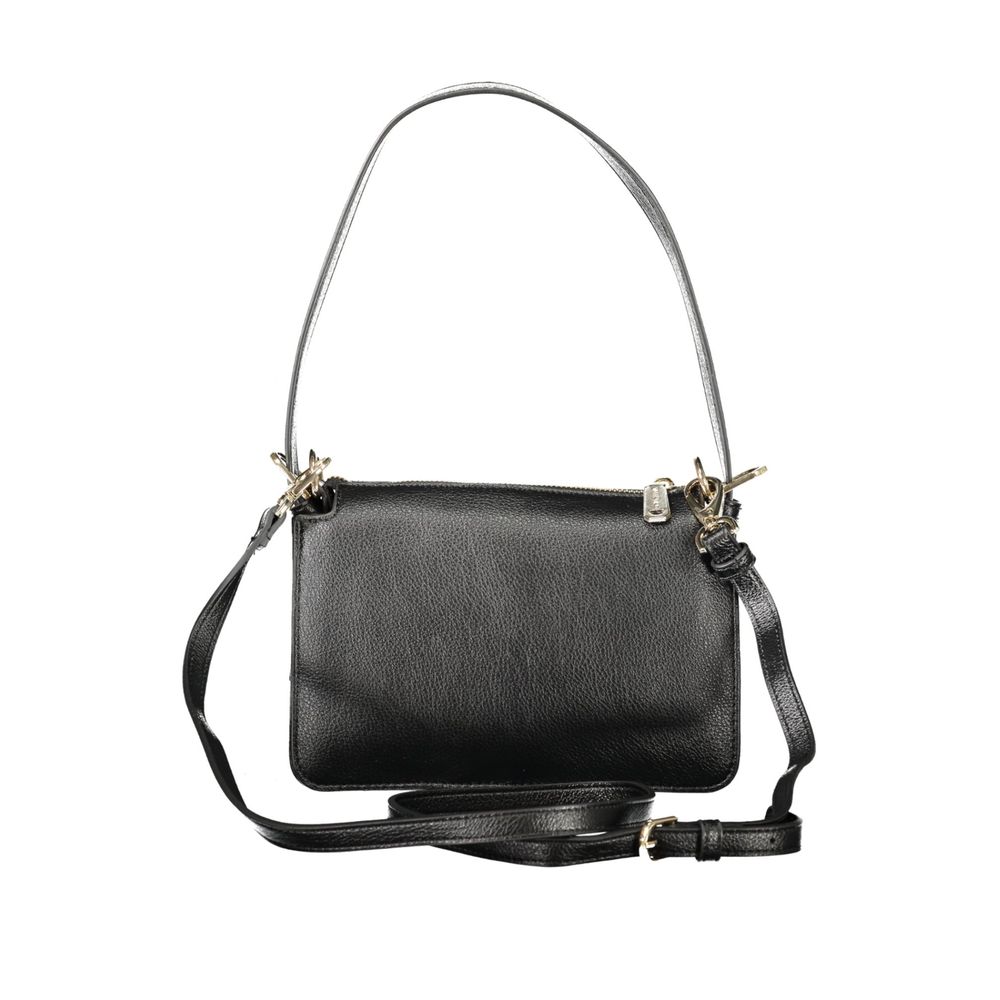 Black Polyethylene Women Handbag Mario Valentino
