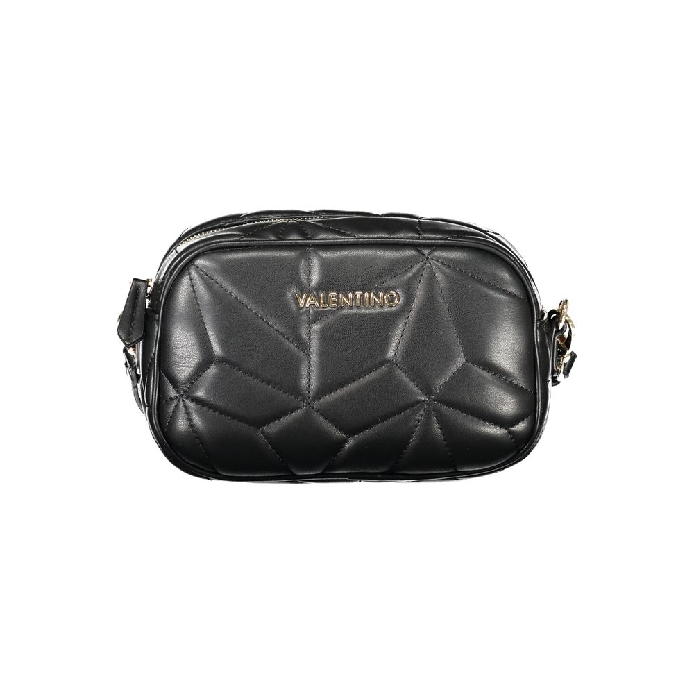 Black Polyethylene Women Handbag Mario Valentino