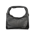 Black Polyethylene Women Handbag Mario Valentino
