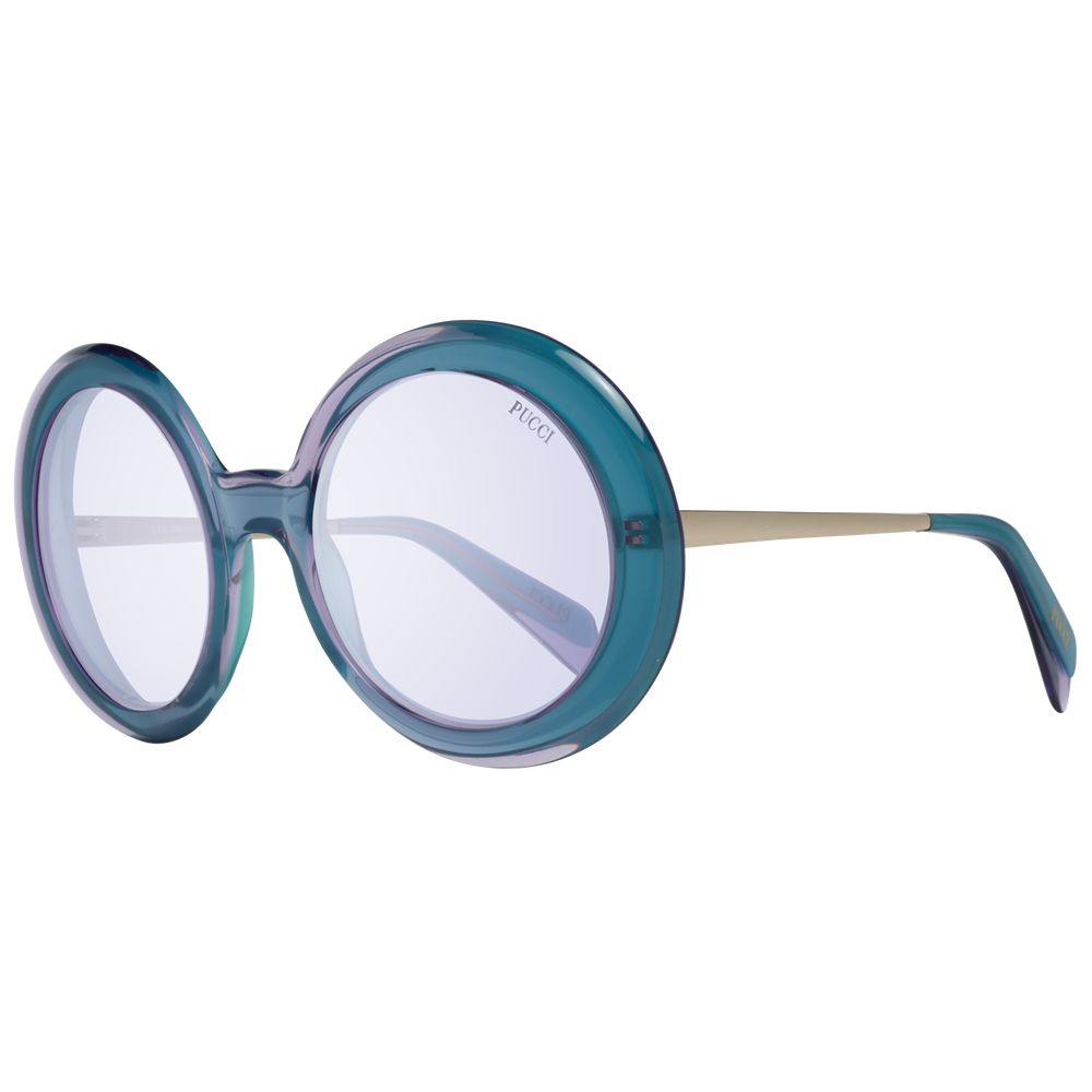 Turquoise Women Sunglass Emilio Pucci