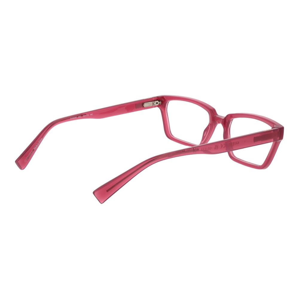 Purple Unisex Glasses Frame Guess