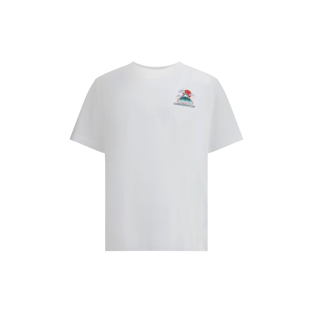 Montagne OndulÉe Screen printed Tshirt Casablanca