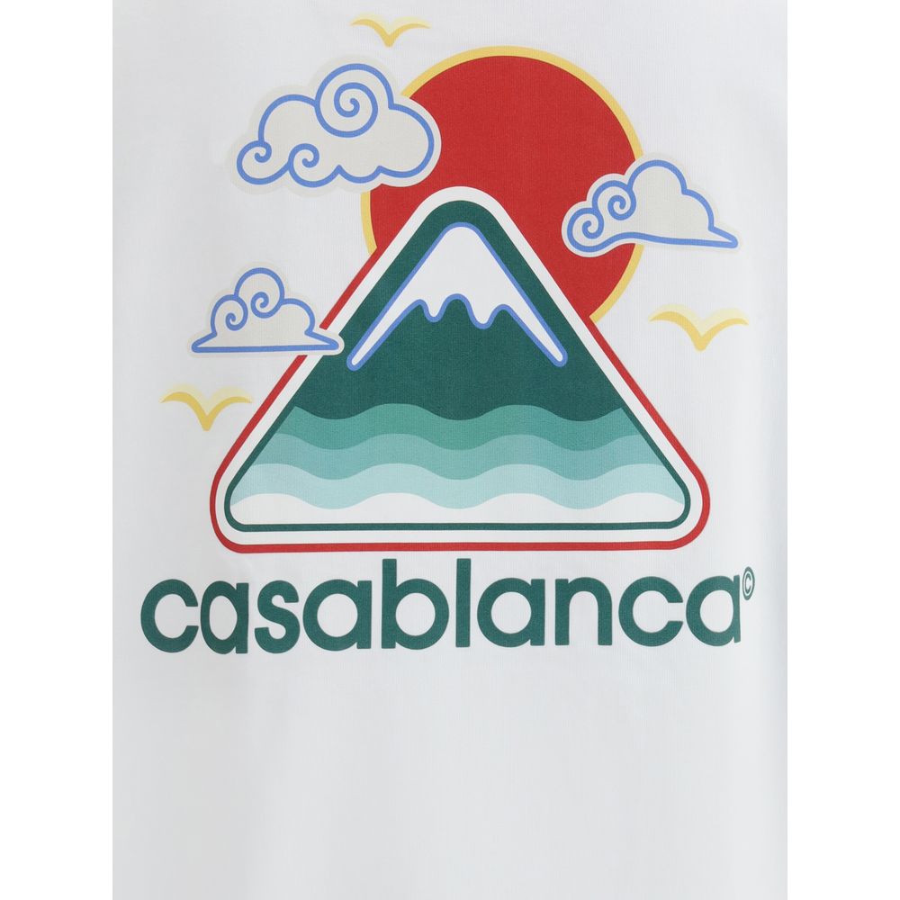 Montagne OndulÉe Screen printed Tshirt Casablanca