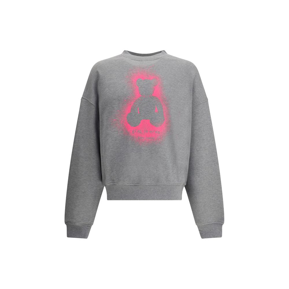 Spray Bear Sweatshirt Palm Angels