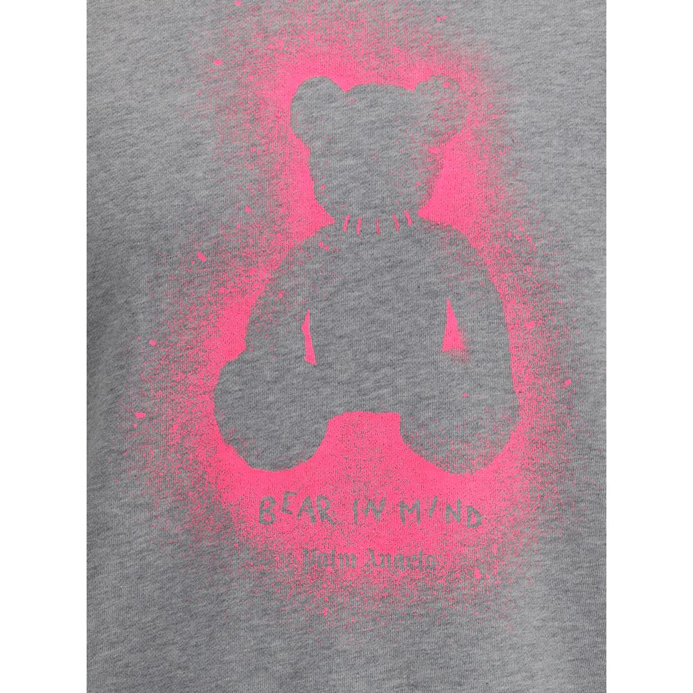 Spray Bear Sweatshirt Palm Angels