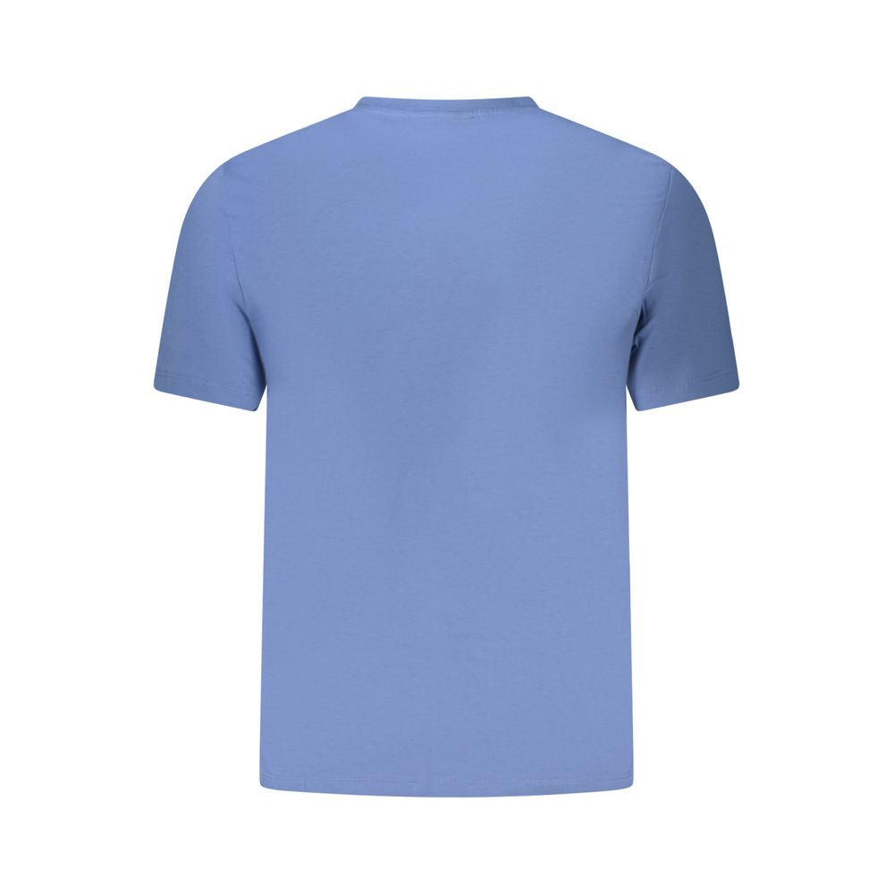 Blue Cotton Men T-Shirt Calvin Klein
