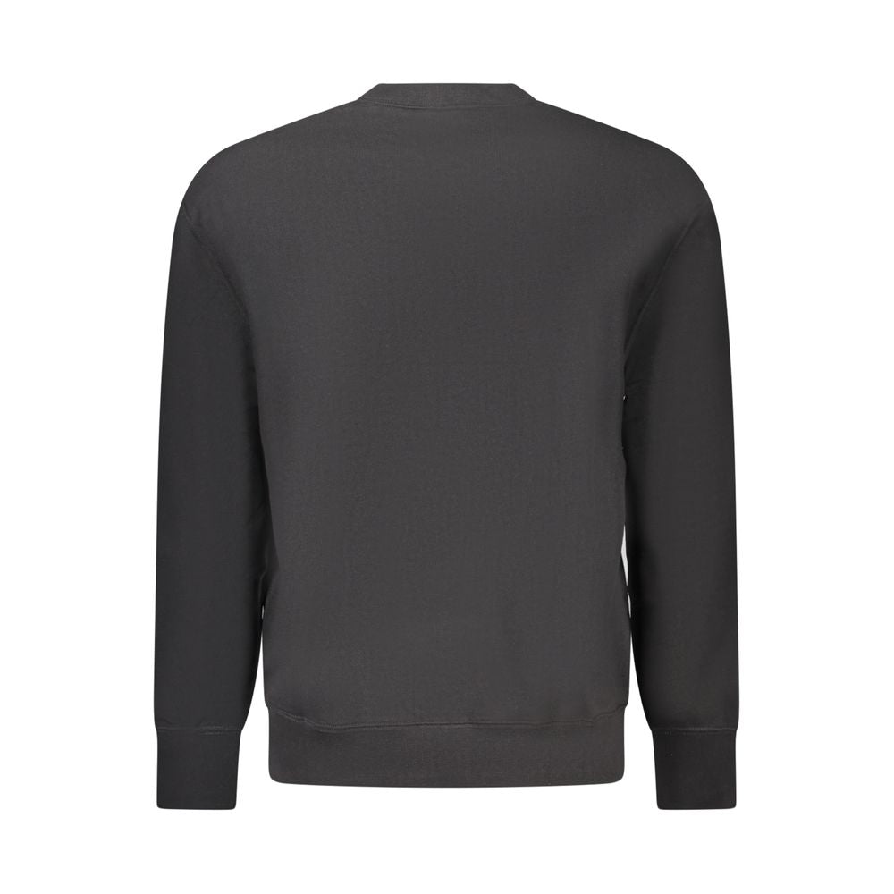Black Cotton Men Sweater Calvin Klein