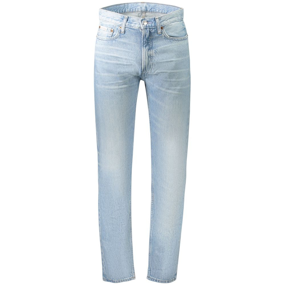 Blue Cotton Men Jeans Calvin Klein