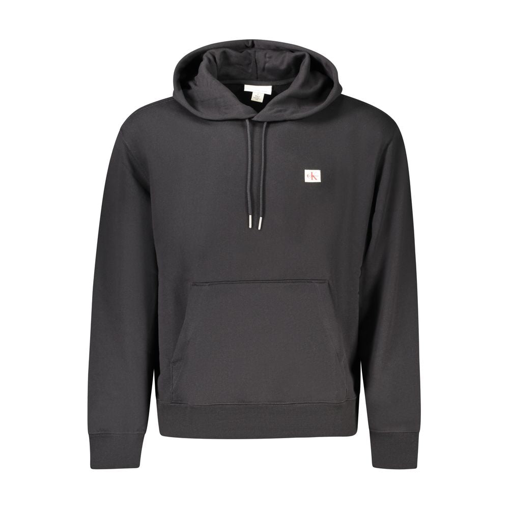 Black Cotton Men Sweater Calvin Klein