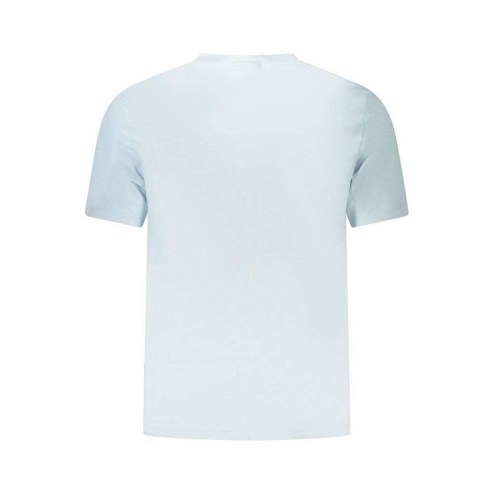 Blue Cotton Men T-Shirt Calvin Klein