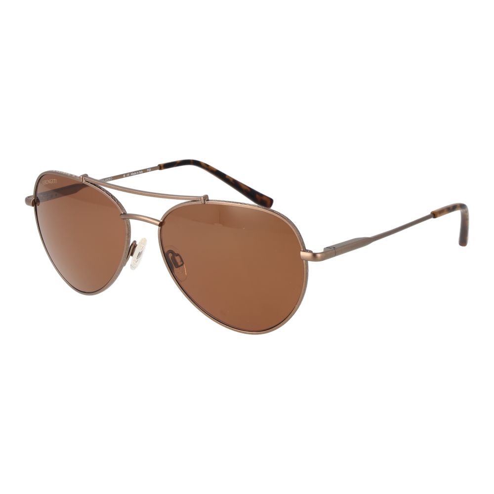 Brown Unisex Sunglass Serengeti