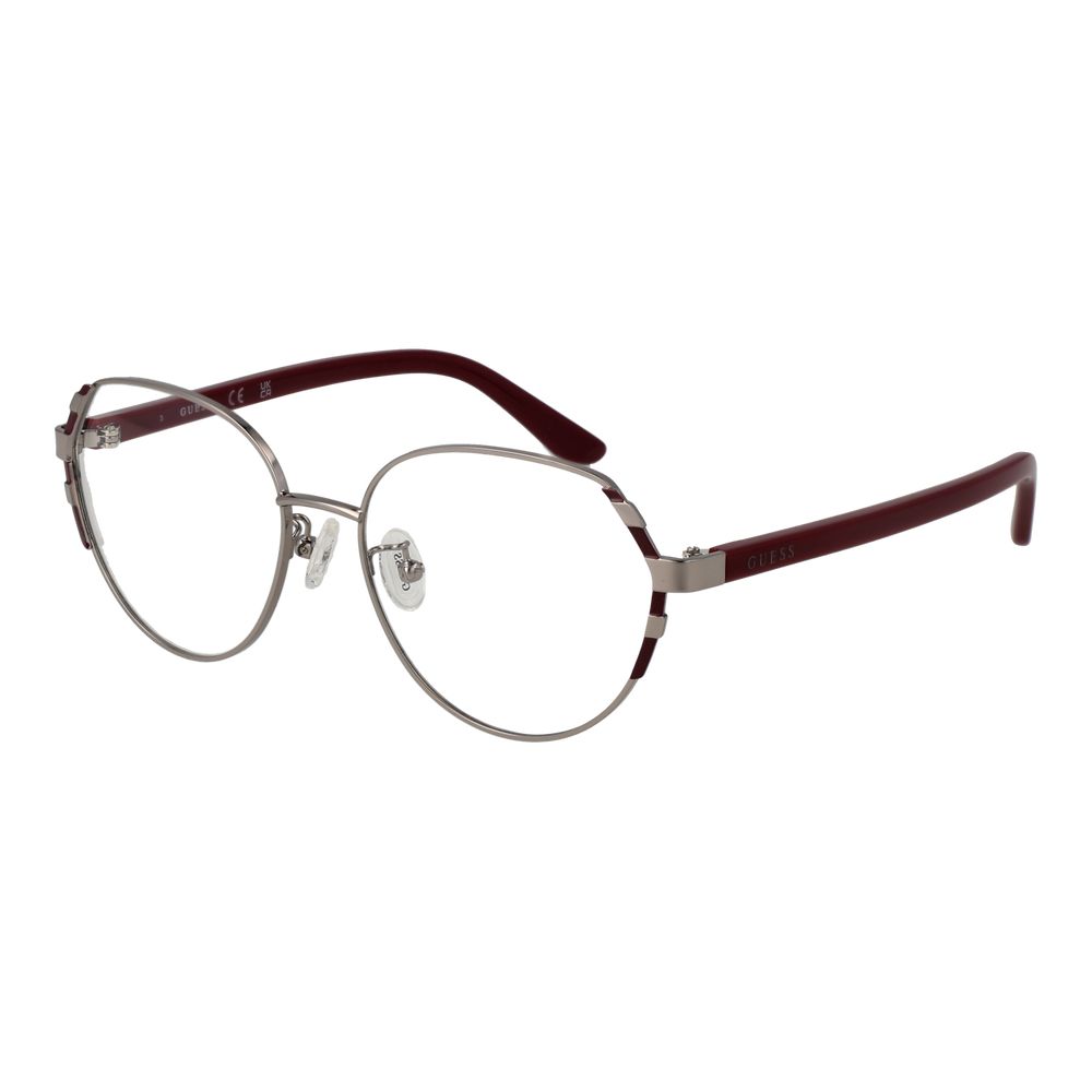 Silver Women Glasses Frame Guess