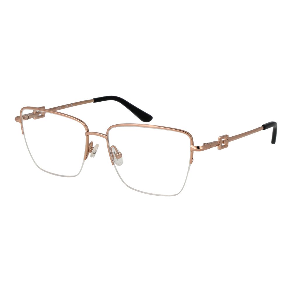 Rose Gold Women Glasses Frame Guess