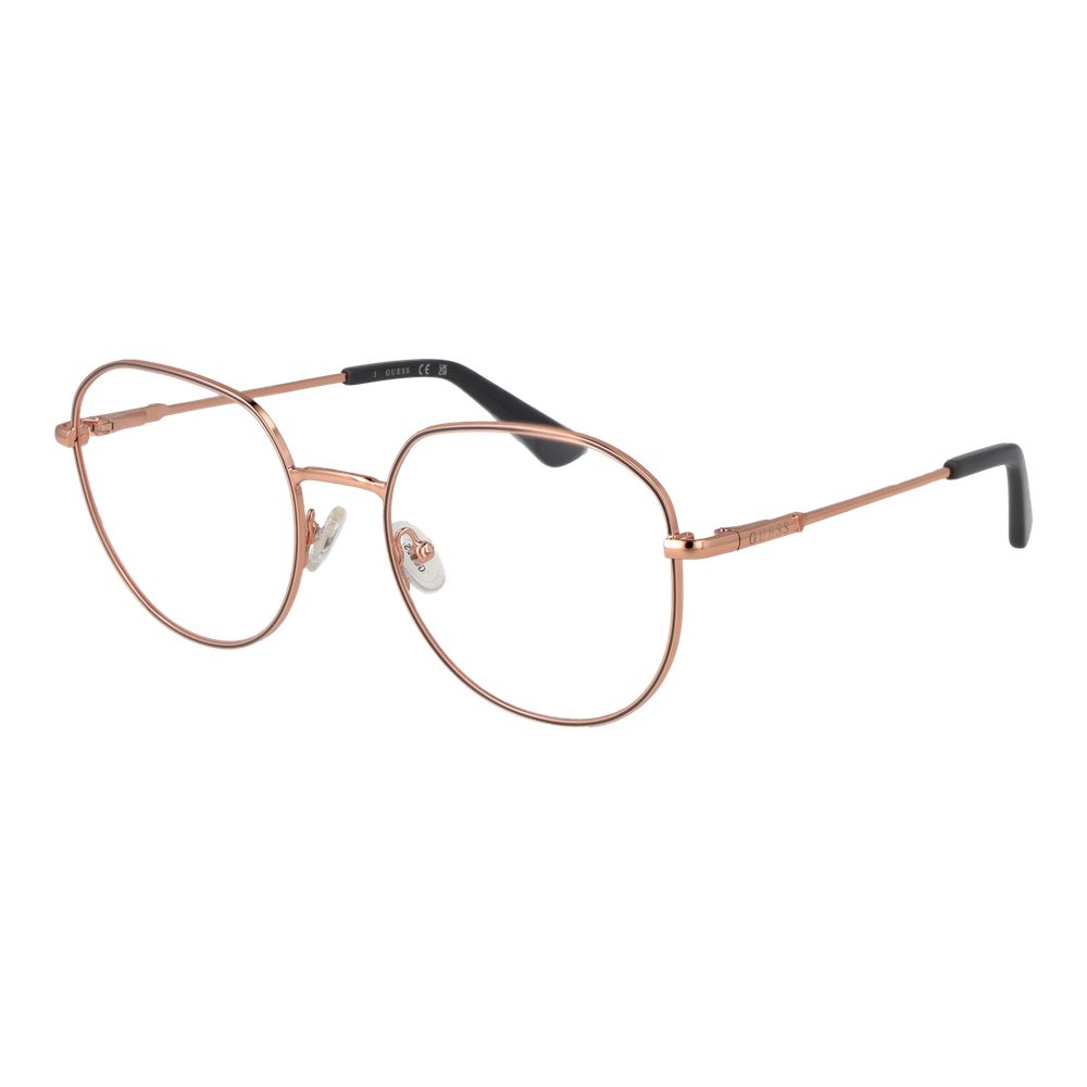 Rose Gold Women Glasses Frame Guess