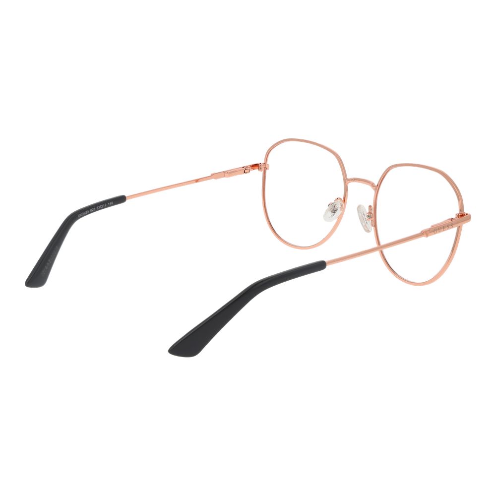 Rose Gold Women Glasses Frame Guess