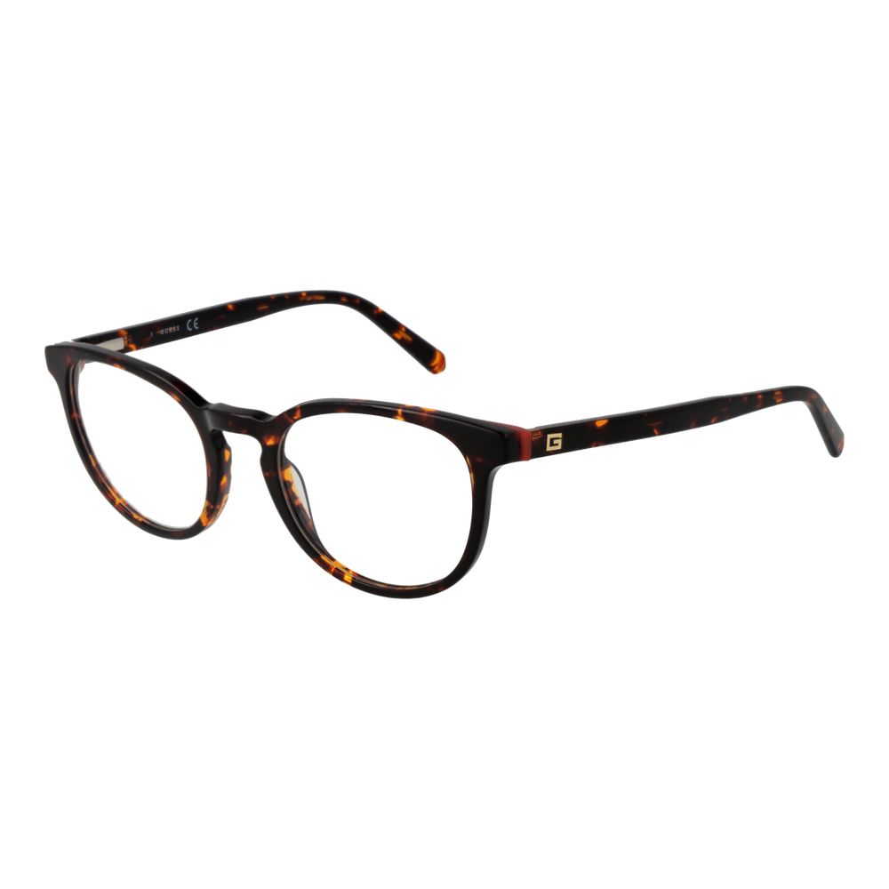 Brown Men Glasses Frame Guess