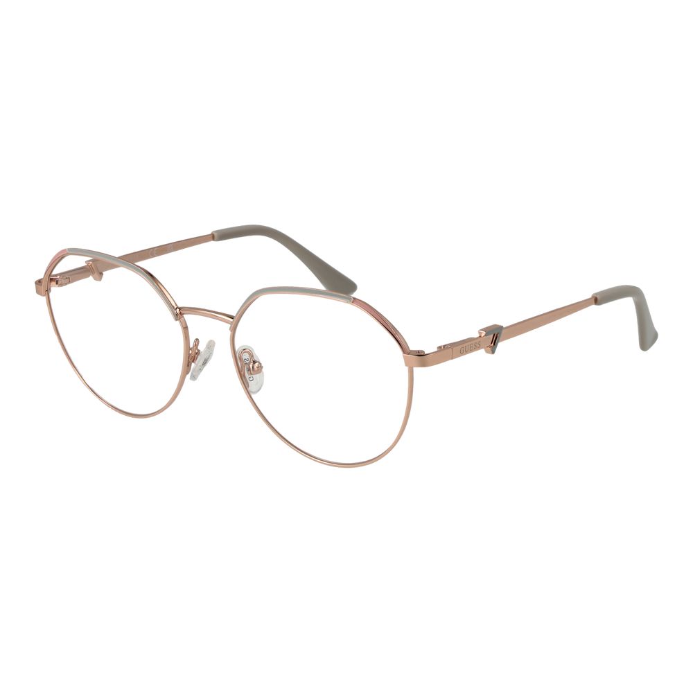 Rose Gold Women Glasses Frame Guess