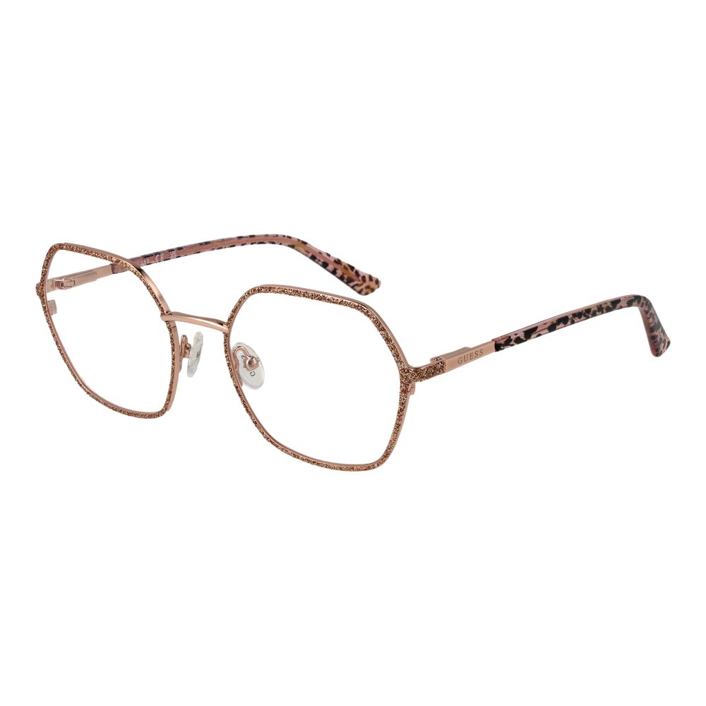 Rose Gold Women Glasses Frame Guess