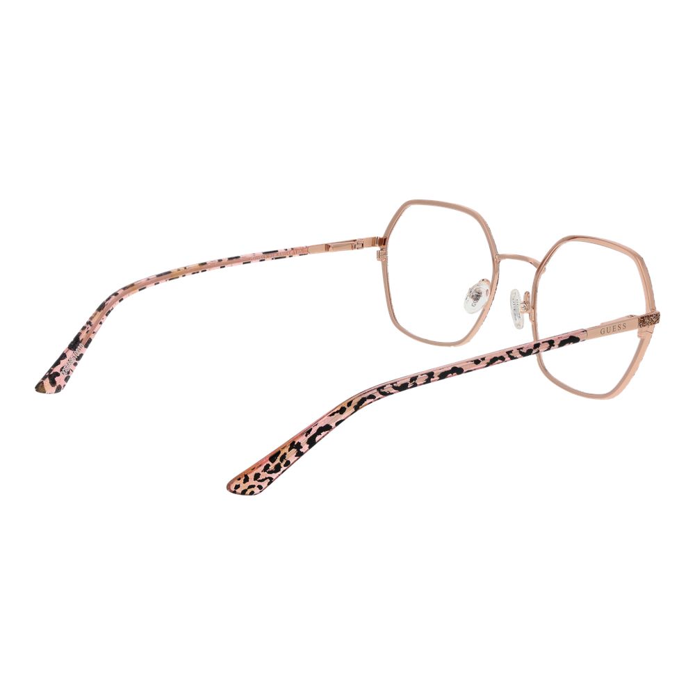 Rose Gold Women Glasses Frame Guess