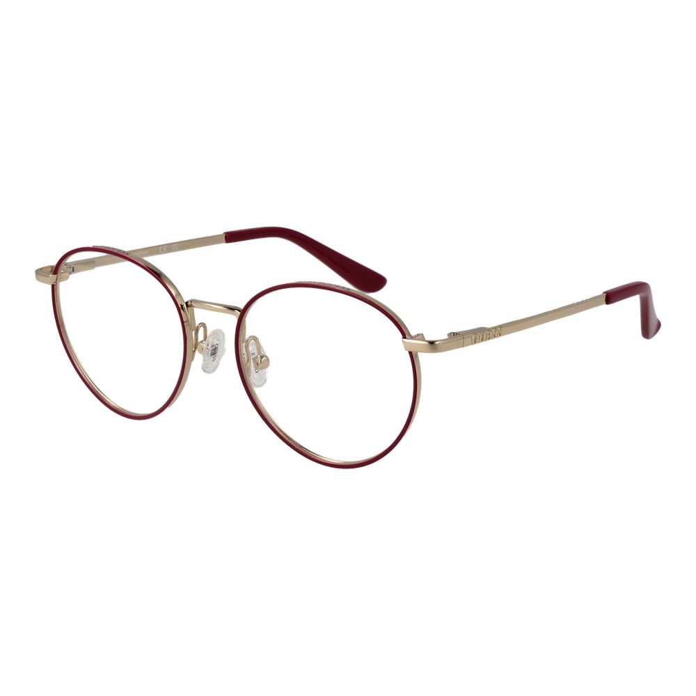 Red Women Glasses Frame Guess