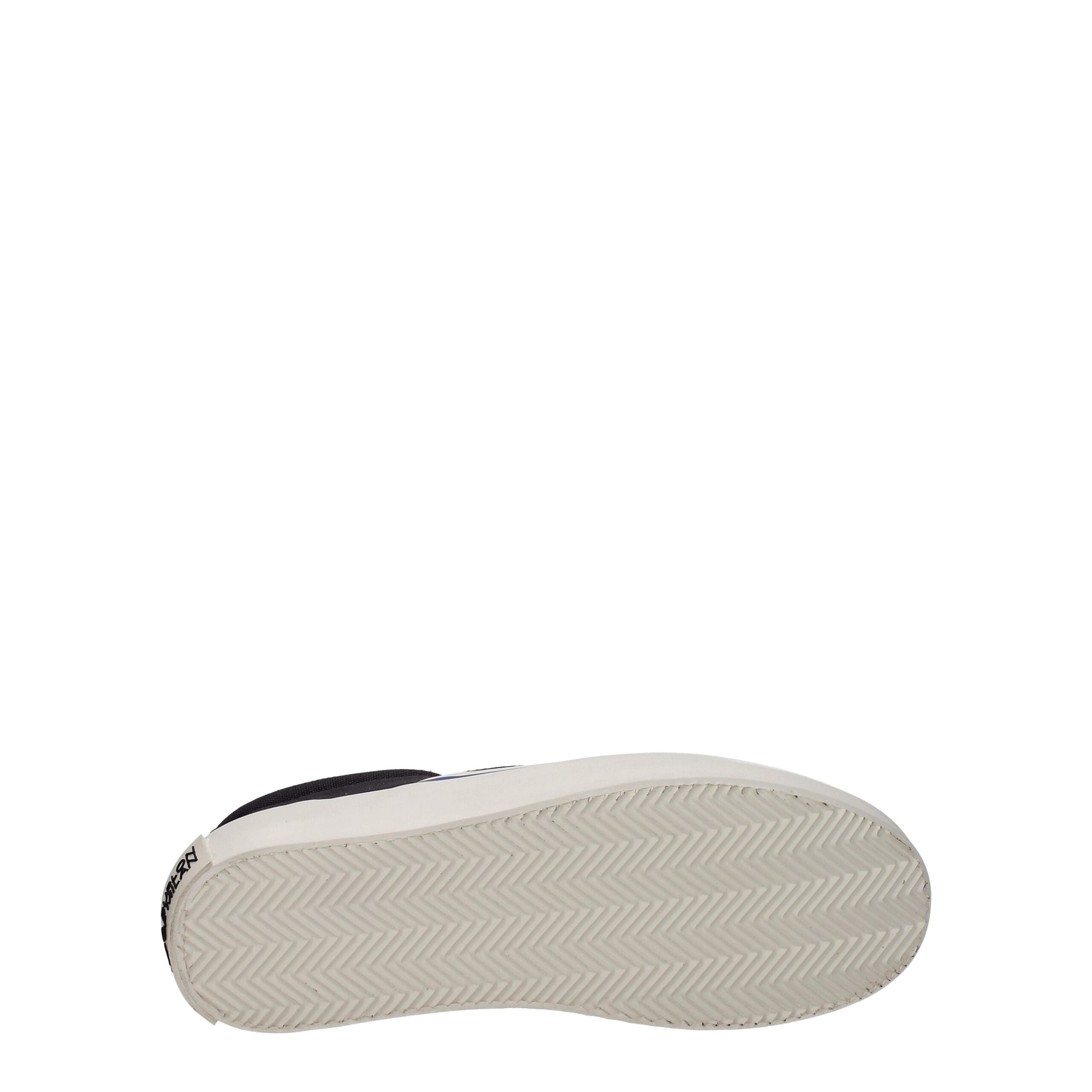 Black Fabric Slip-On Loafers Marcelo Burlon