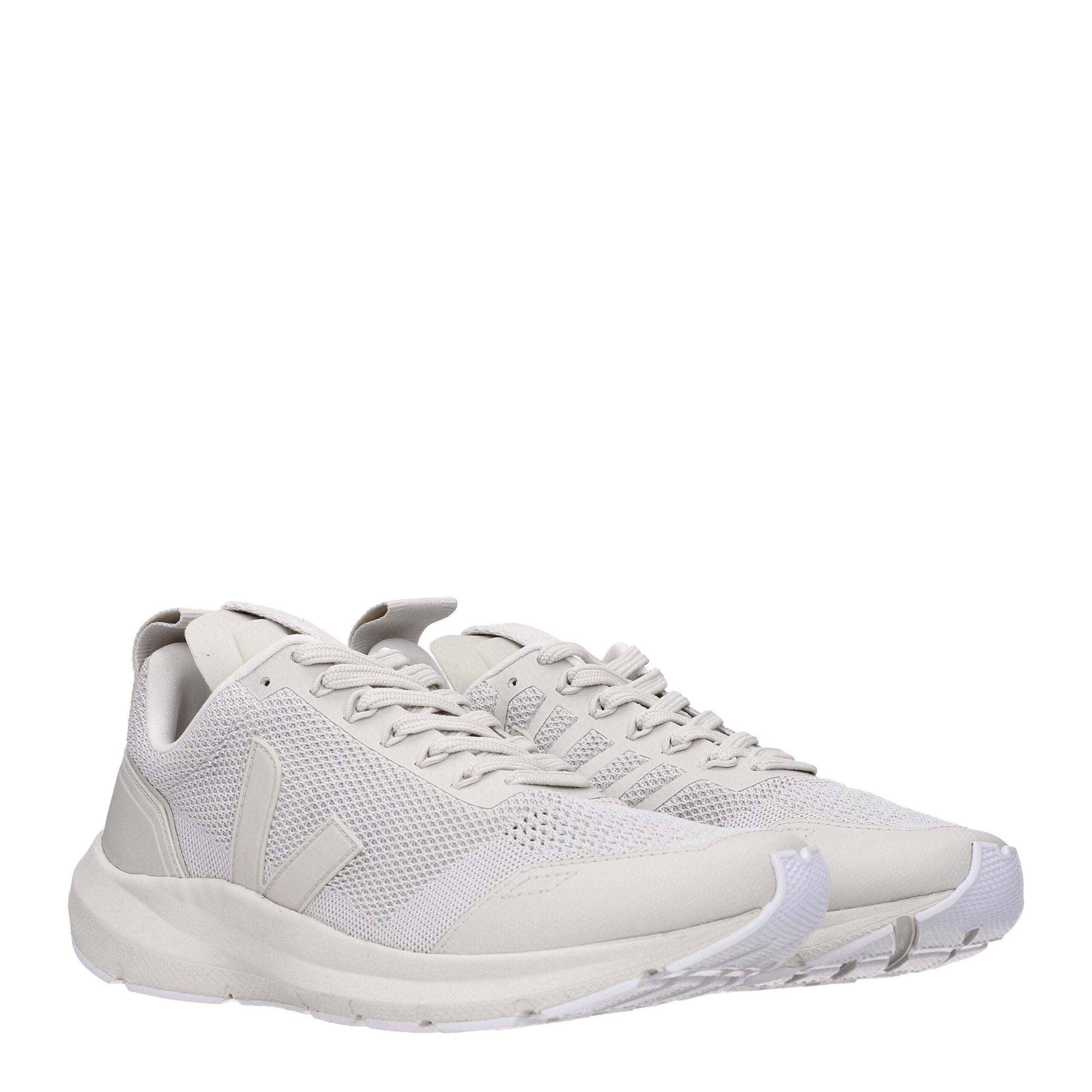 Gray Fabric Athletic Sneakers Veja