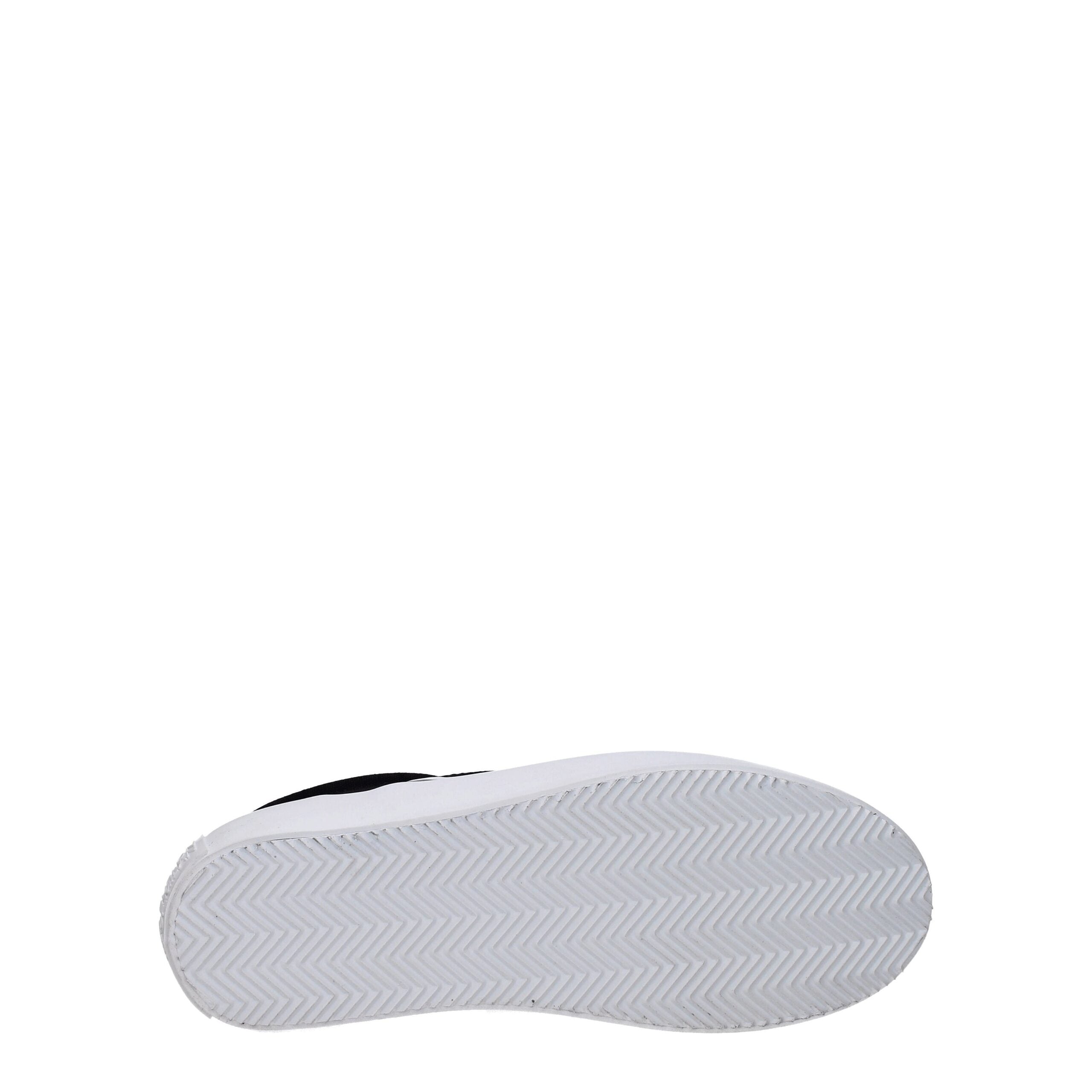Black Fabric Slip-On Loafers Marcelo Burlon