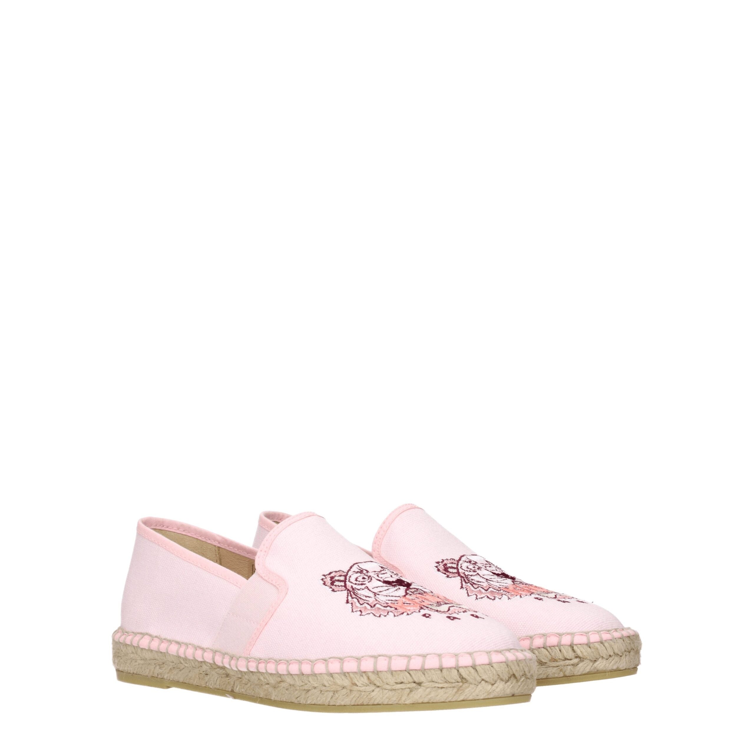Pink Fabric Espadrilles Kenzo