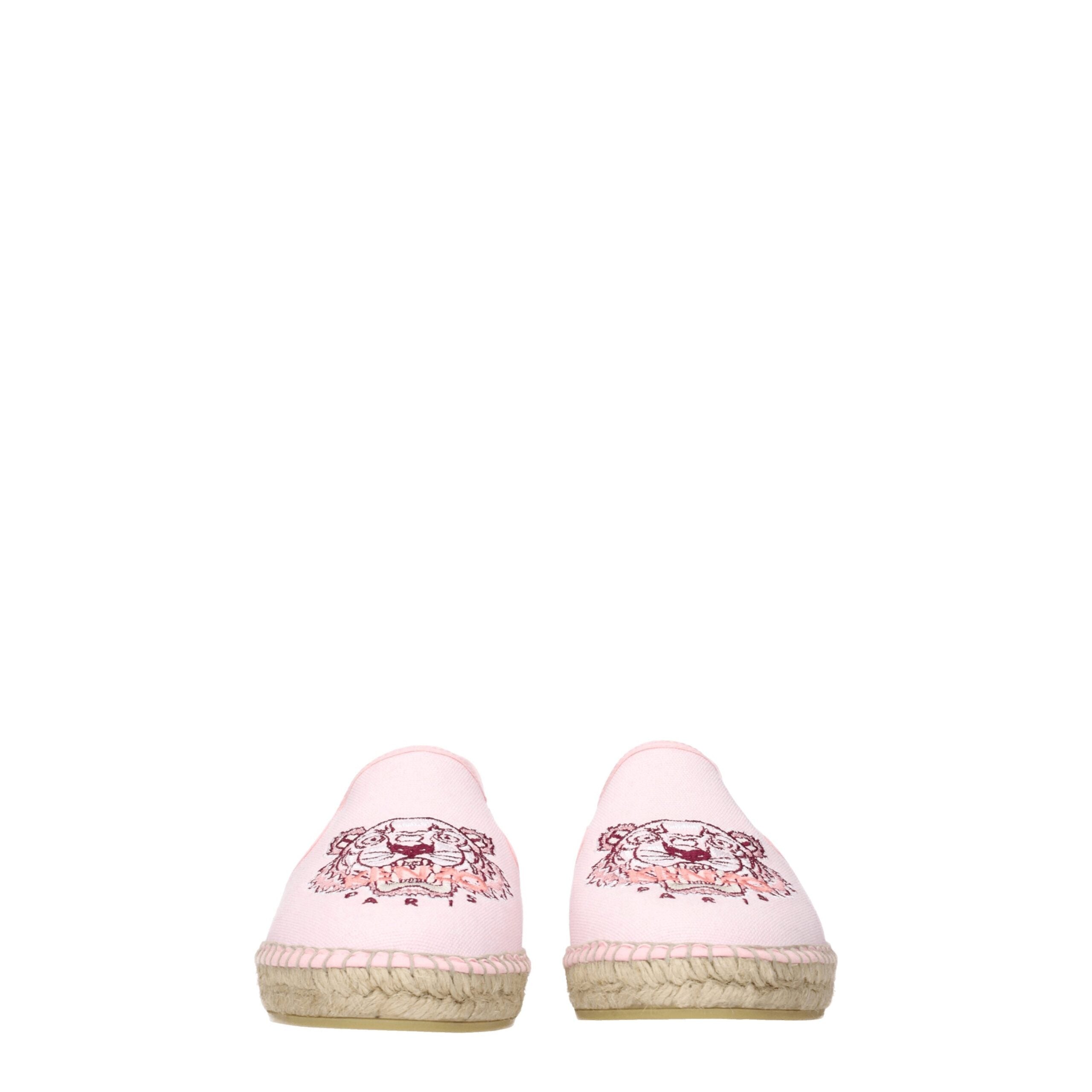Pink Fabric Espadrilles Kenzo
