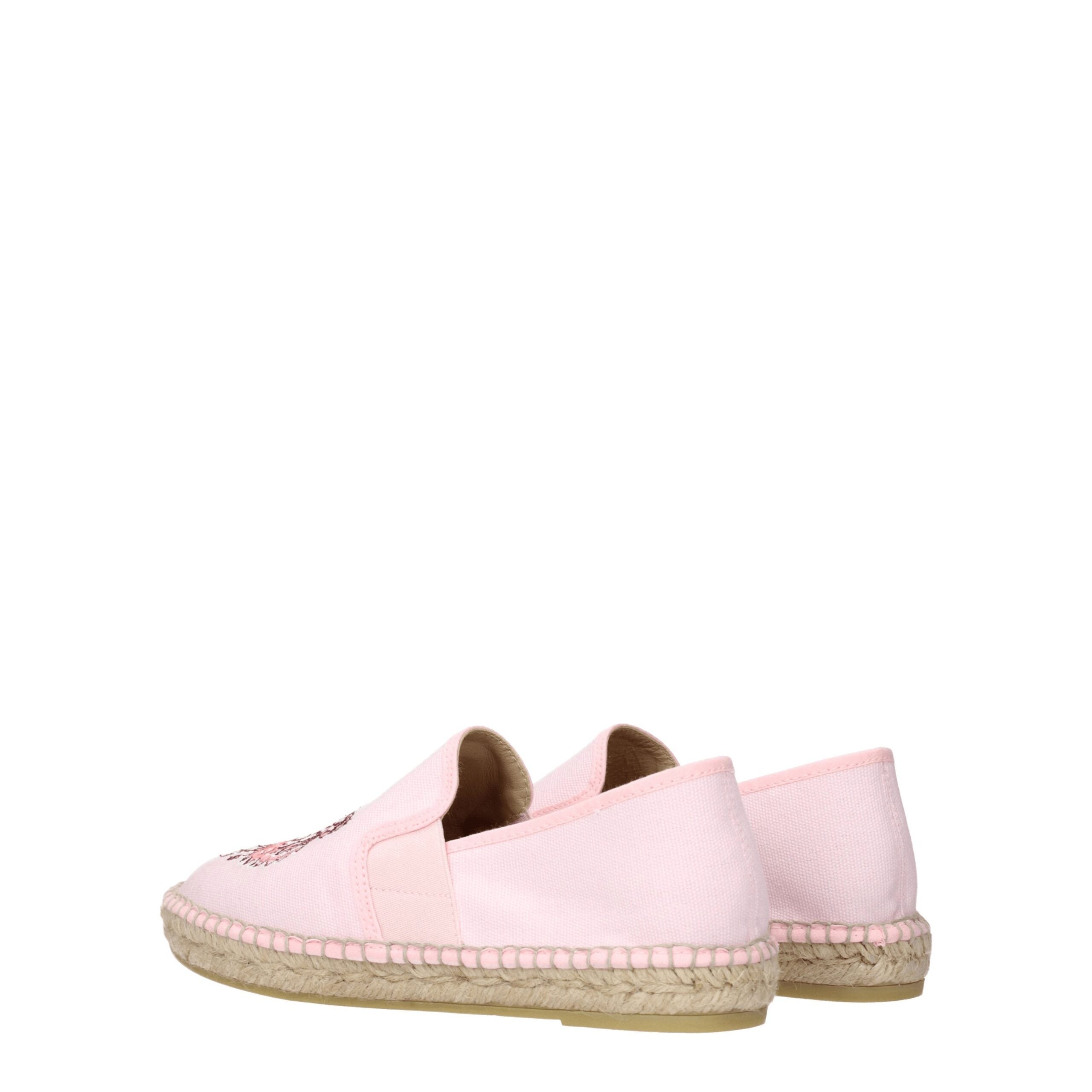 Pink Fabric Espadrilles Kenzo