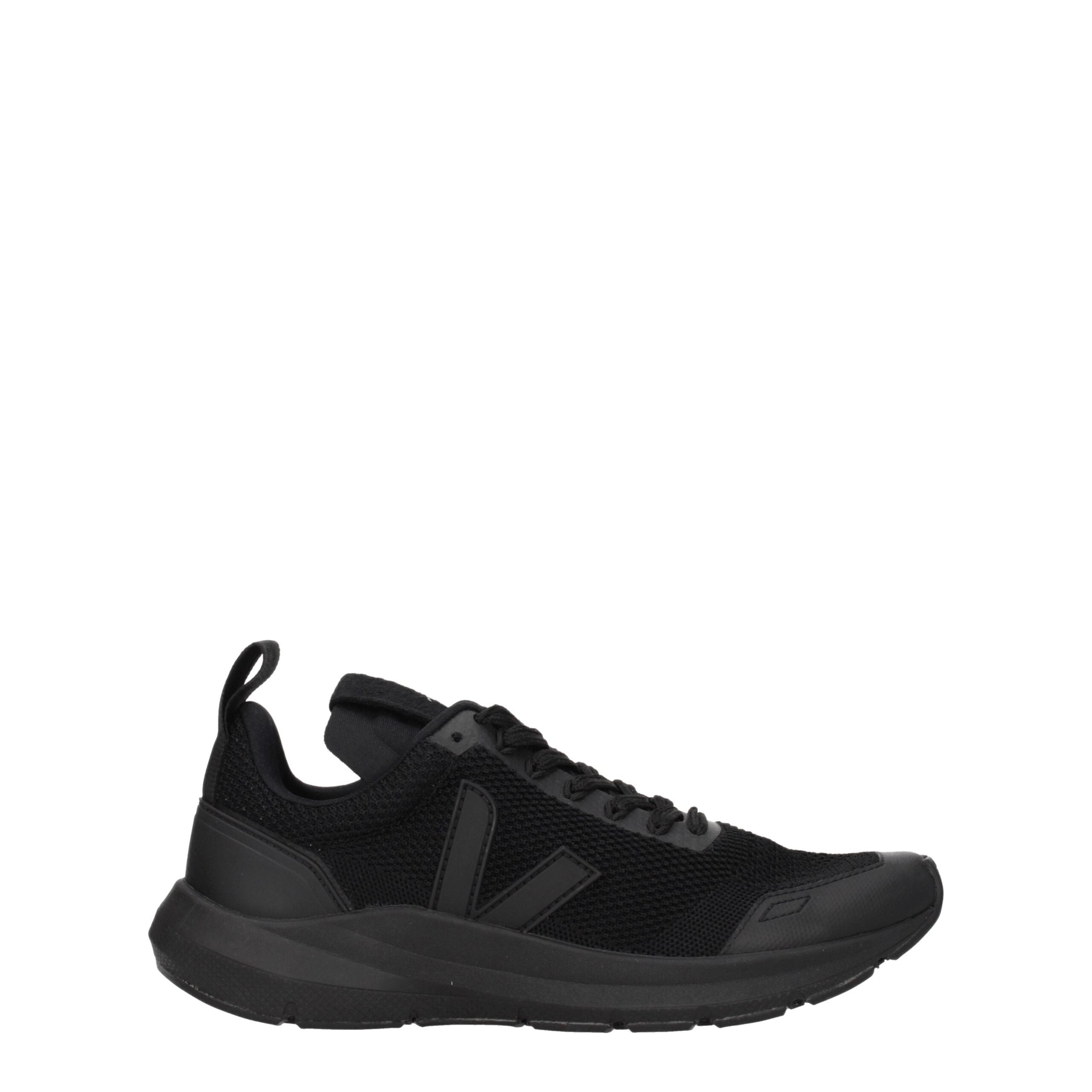 Black Fabric Athletic Sneakers Veja