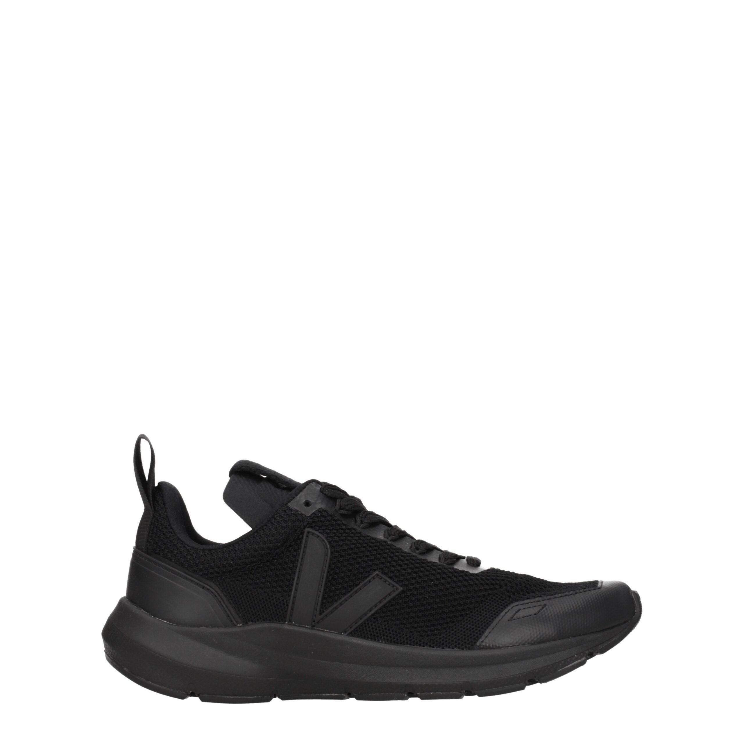 Black Fabric Athletic Sneakers Veja