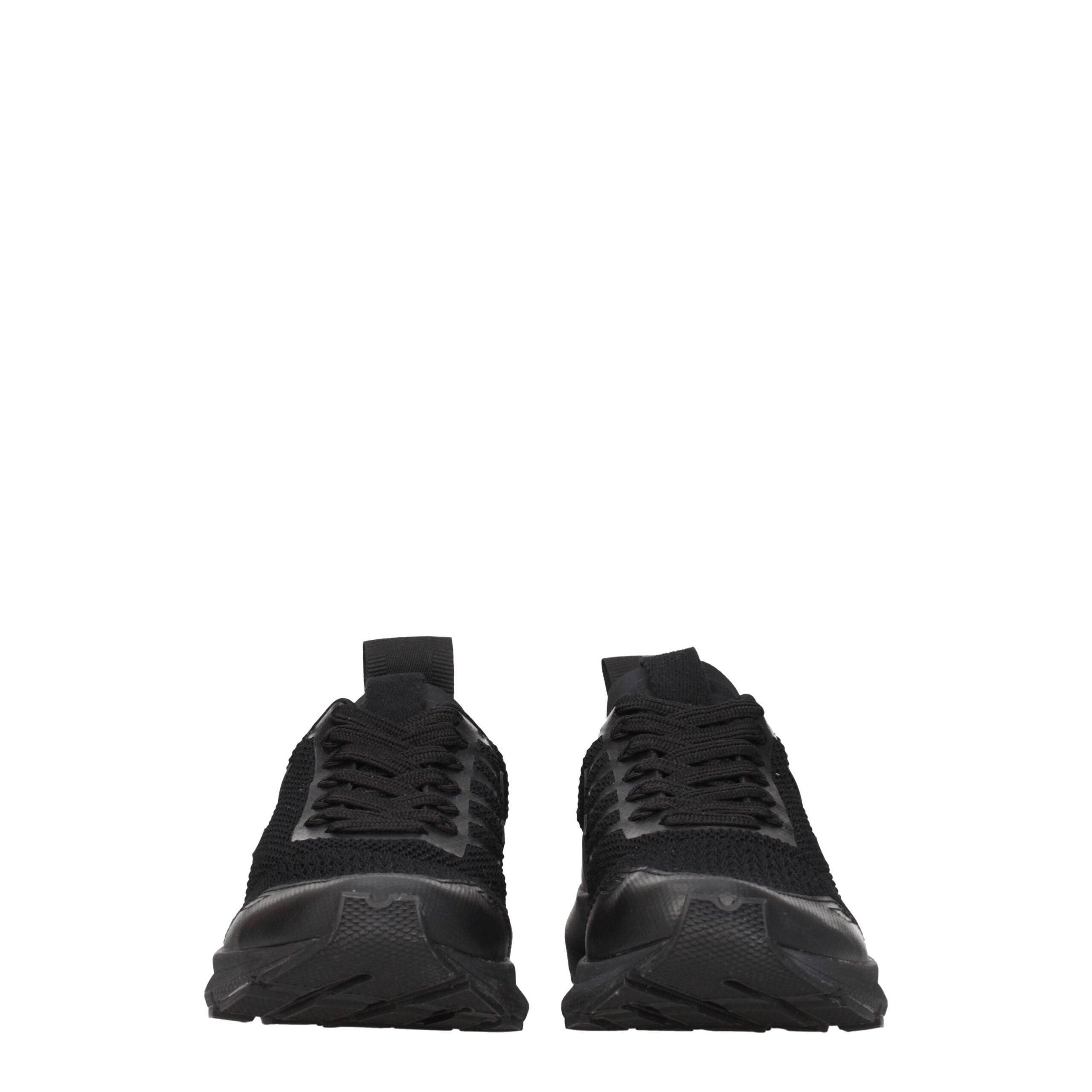 Black Fabric Athletic Sneakers Veja