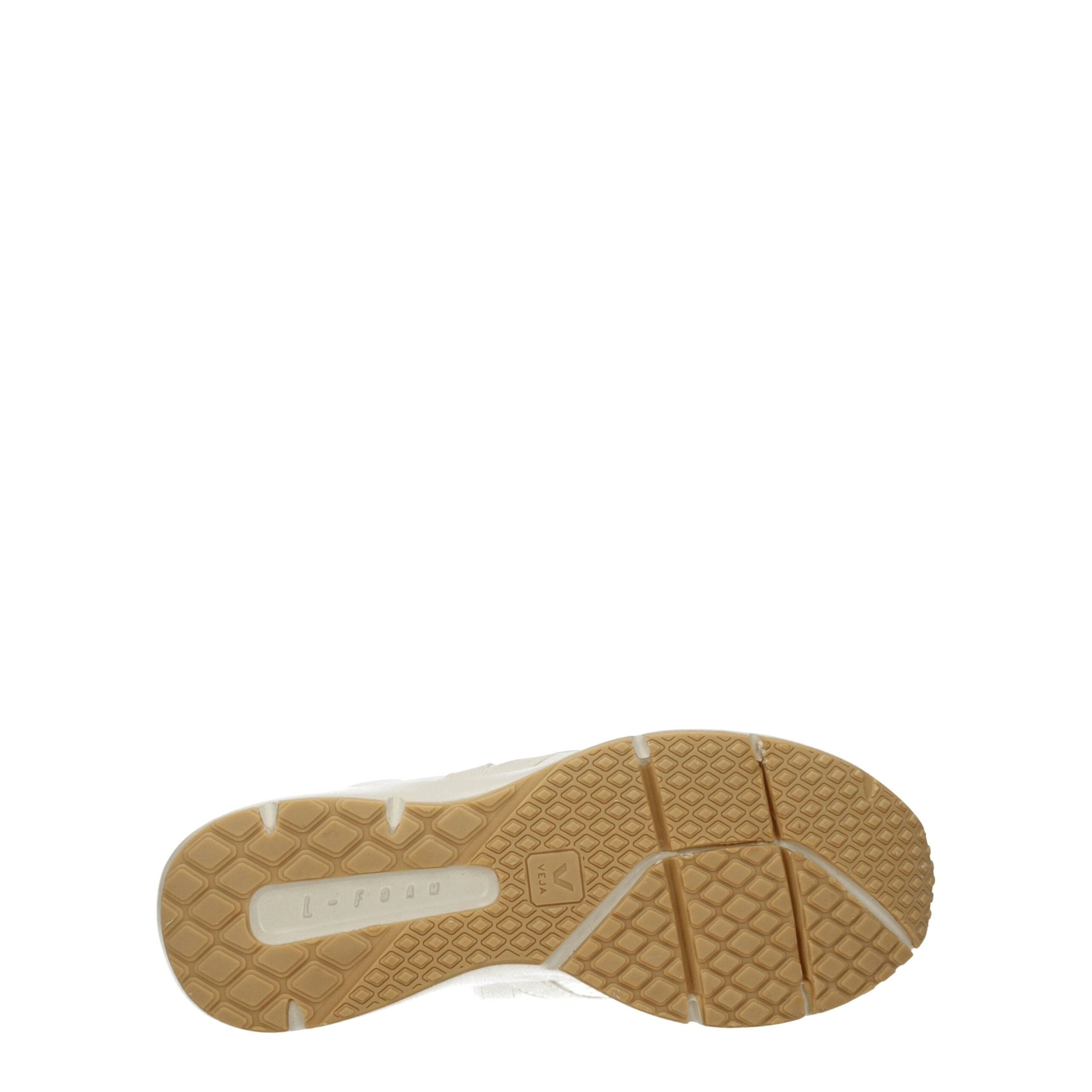 White Fabric Athletic Sneakers Veja