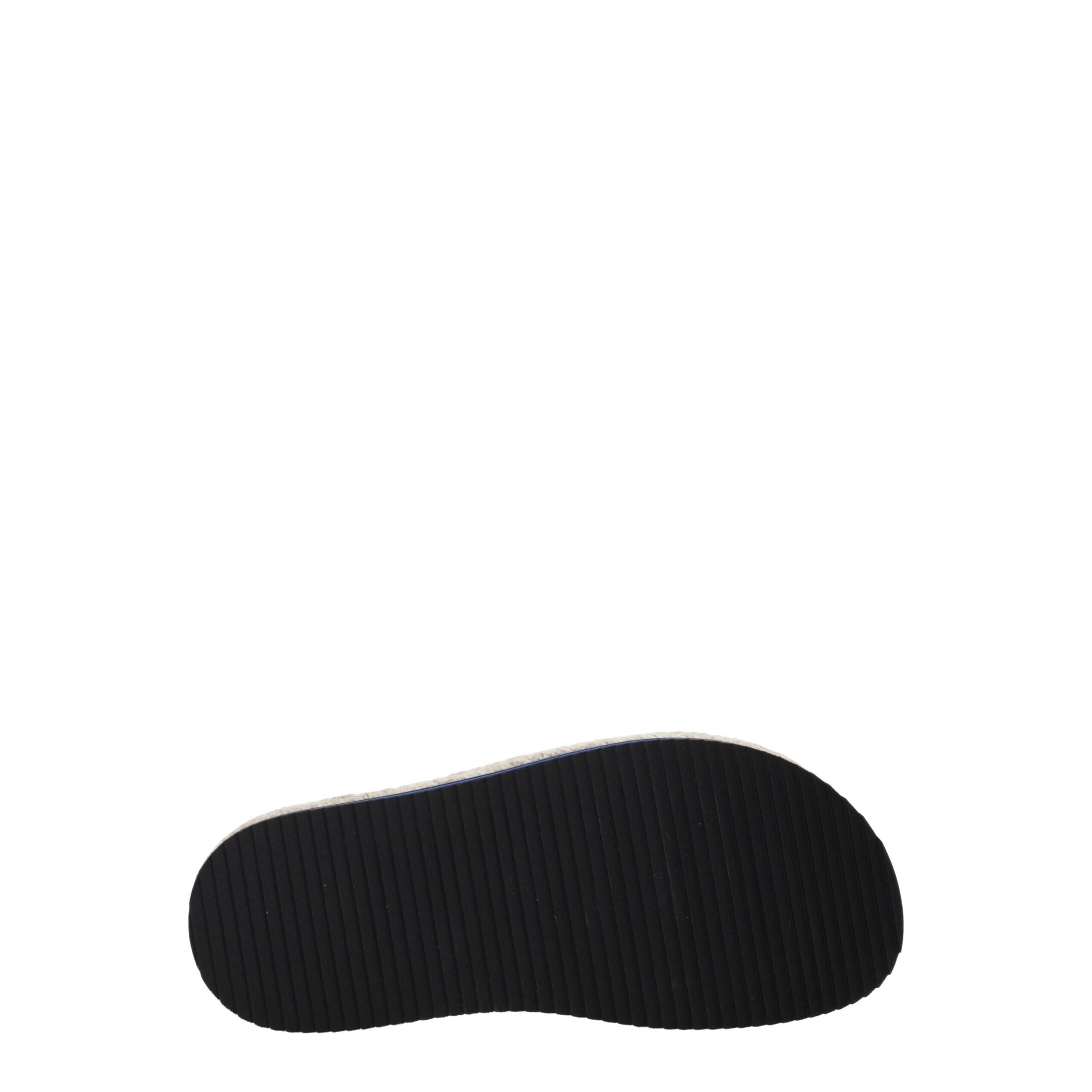 Blue Fabric Slippers Sandals Kenzo
