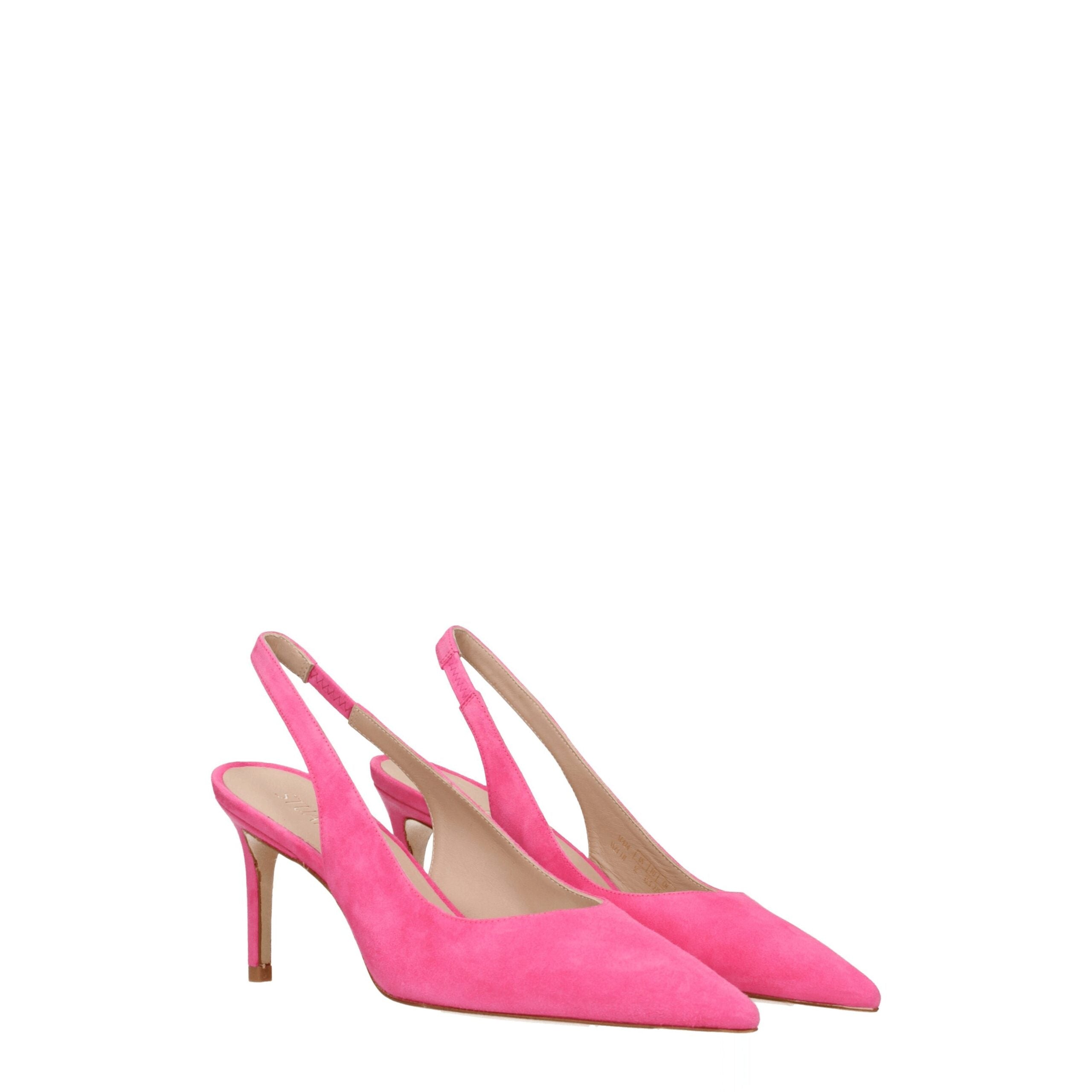 Pink Leather High Heel Pumps Stuart Weitzman