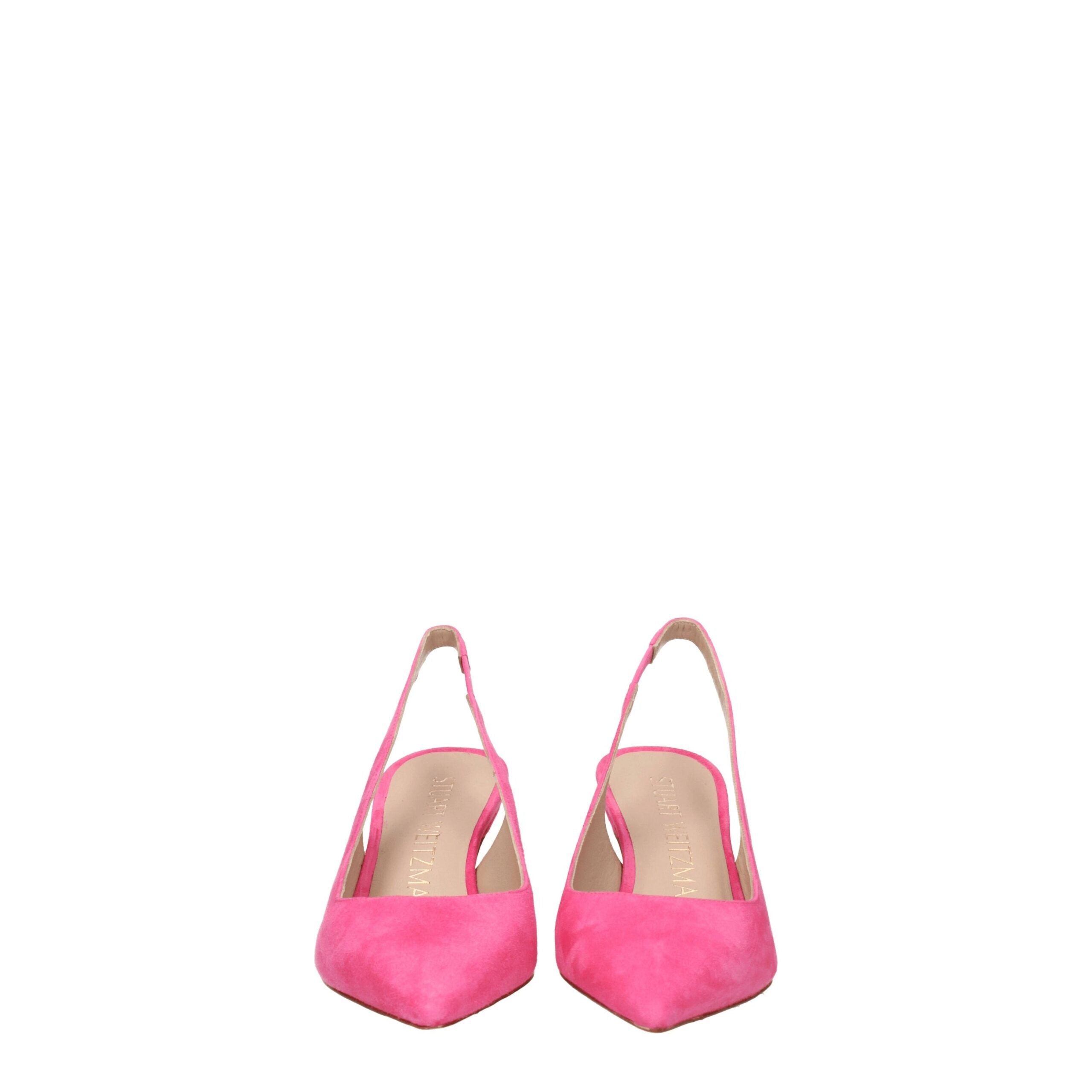 Pink Leather High Heel Pumps Stuart Weitzman