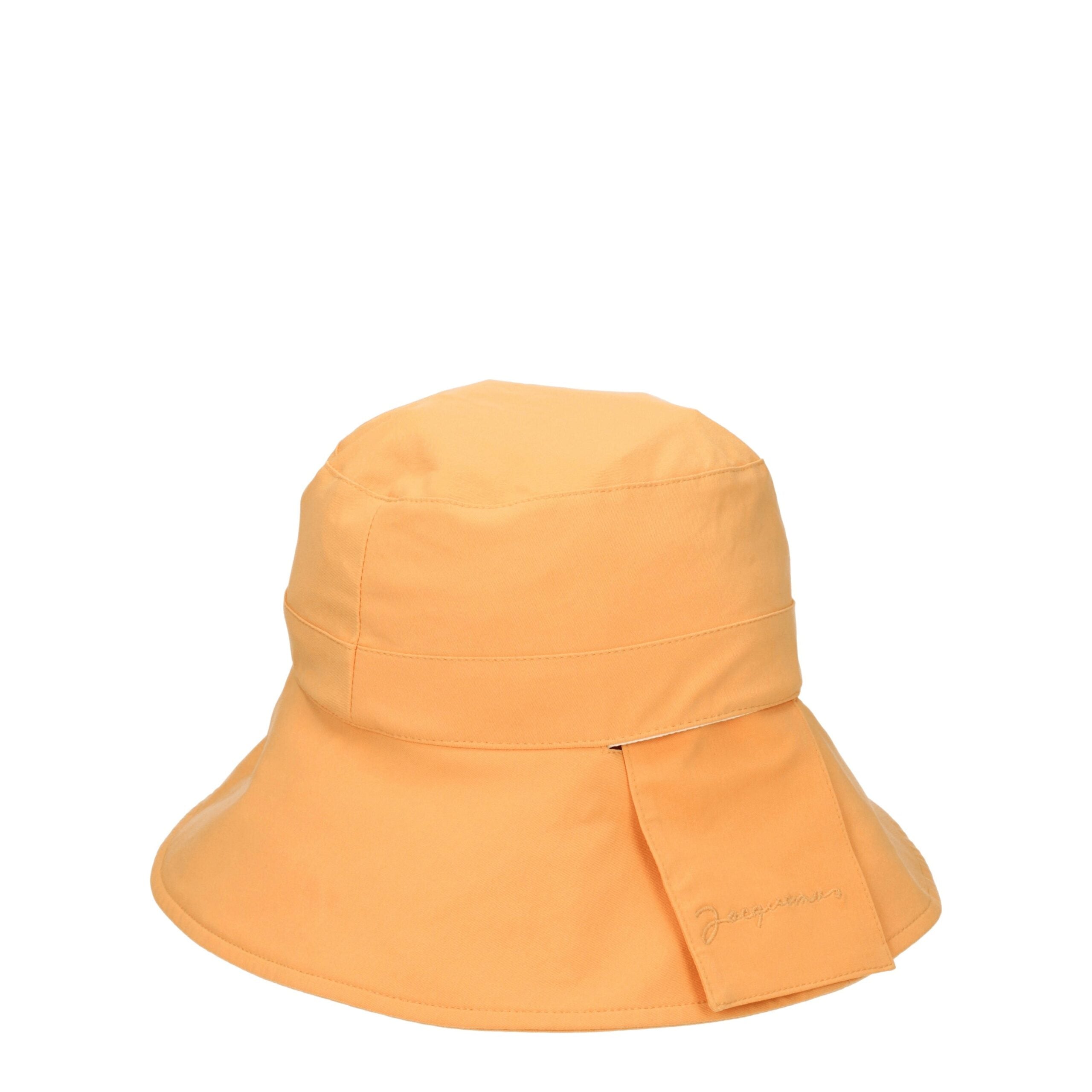 Orange Polyamide Bucket Hats Jacquemus